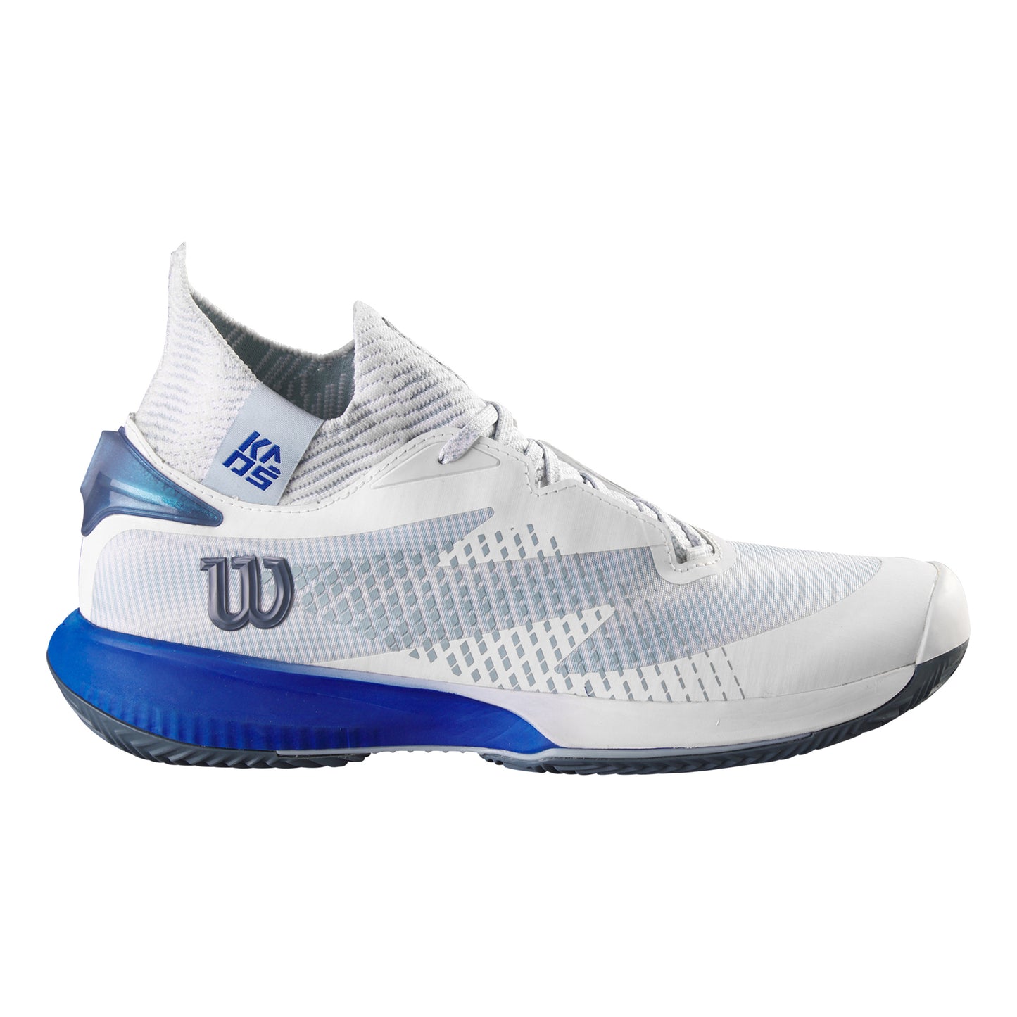Wilson Rapide Sft Sandplatzschuh Herren - weiß, blau