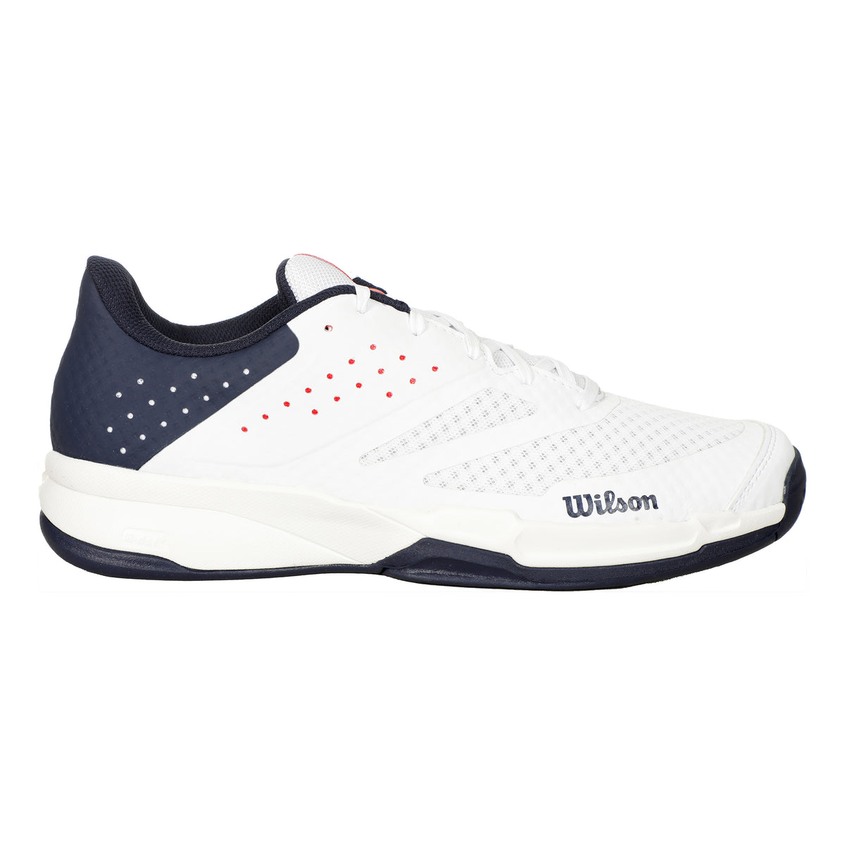 Wilson Stroke 2.0 Allcourtschuh Herren - weiß, dunkelblau
