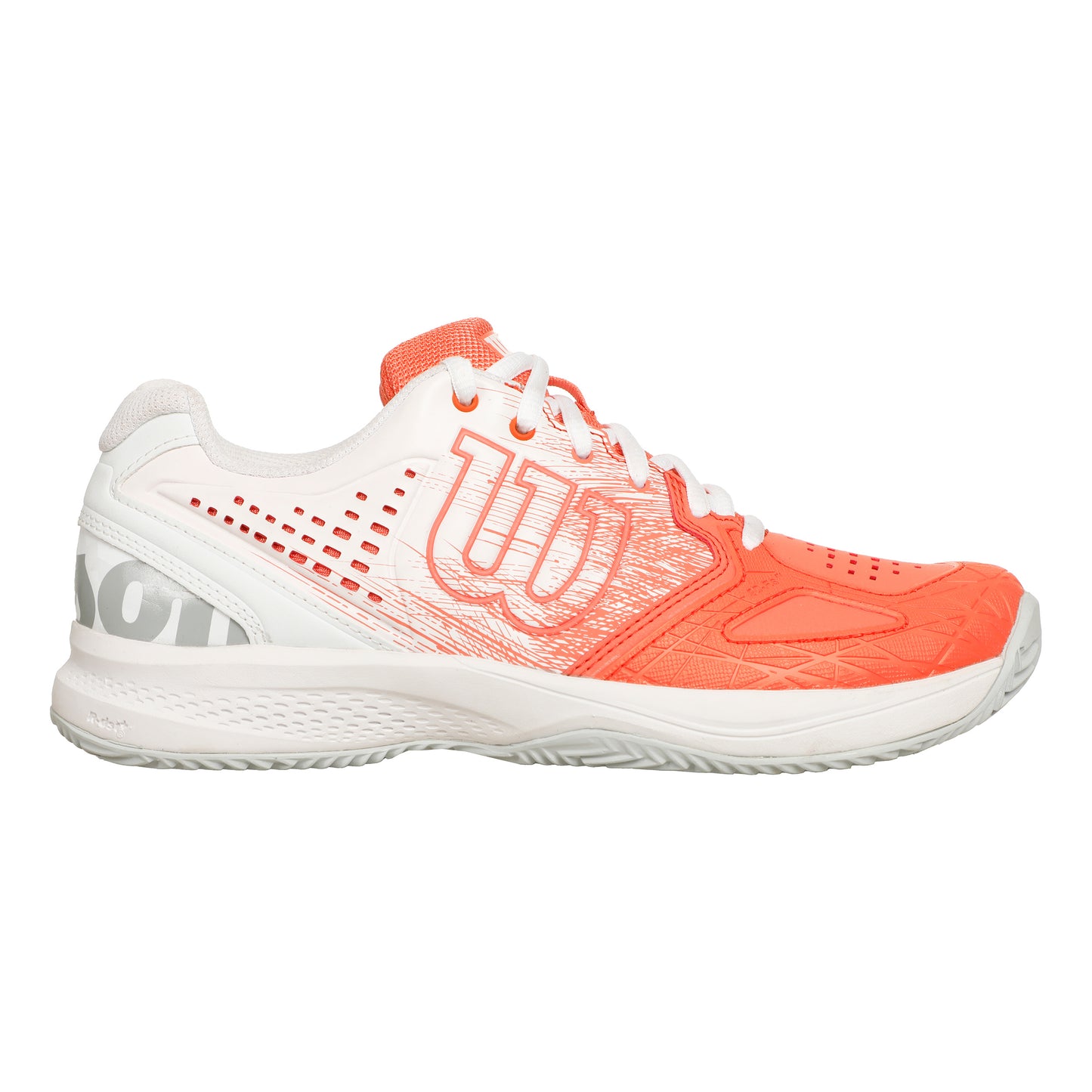 Wilson Kaos Comp 2.0 Clay Court Shoe Women-White,Orange