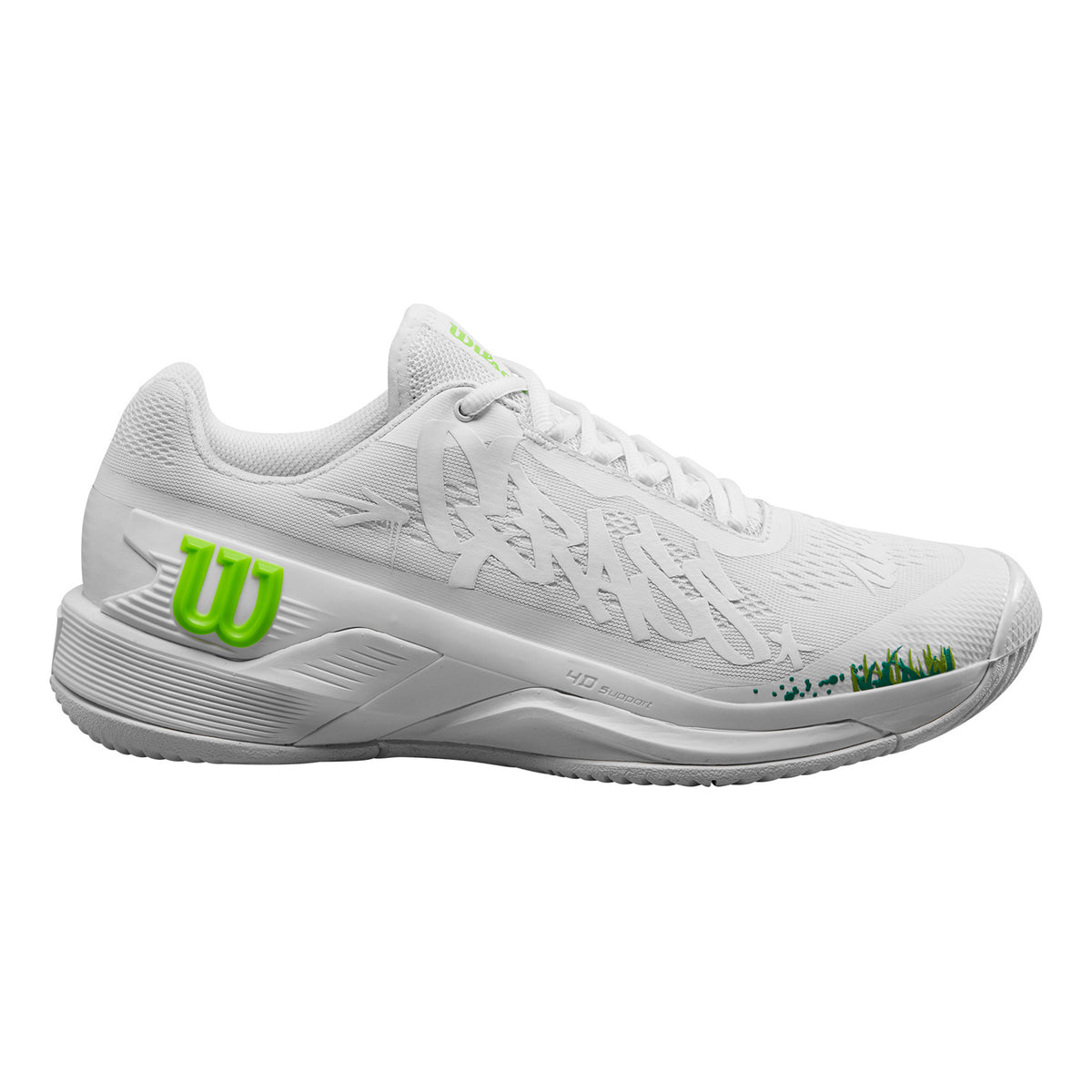 Wilson Rush Pro 4.0 Hope All court shoe Men - white, neon green