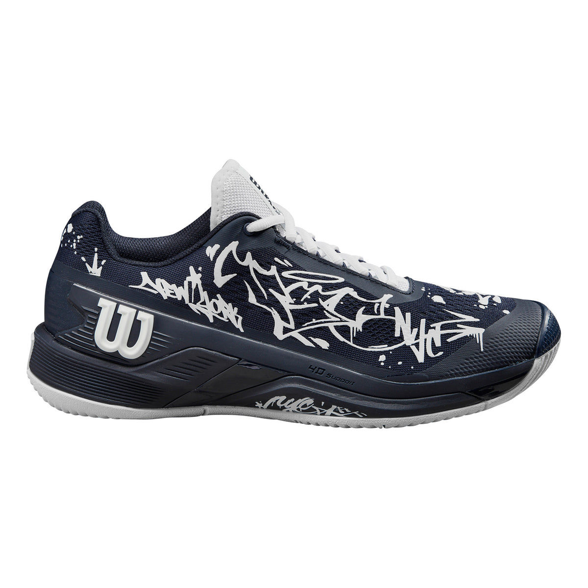 Wilson Rush Pro 4.0 Hope Nyc Allcourtschuh Herren - dunkelblau,