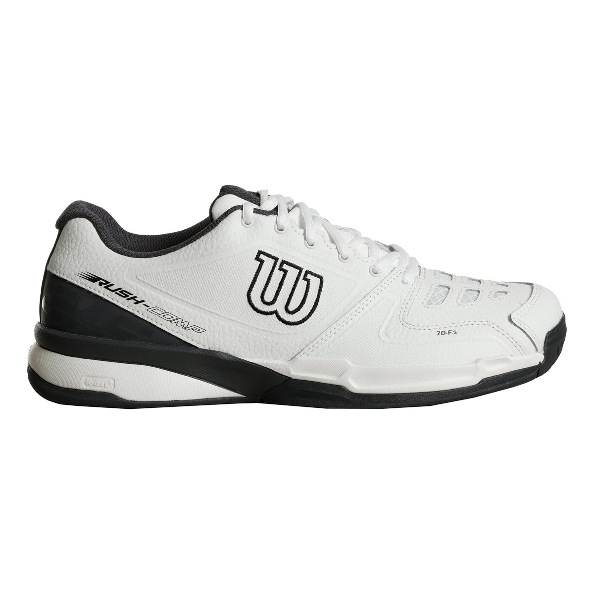 Wilson Rush Comp Ltr Allcourtschuh Herren - weiß,