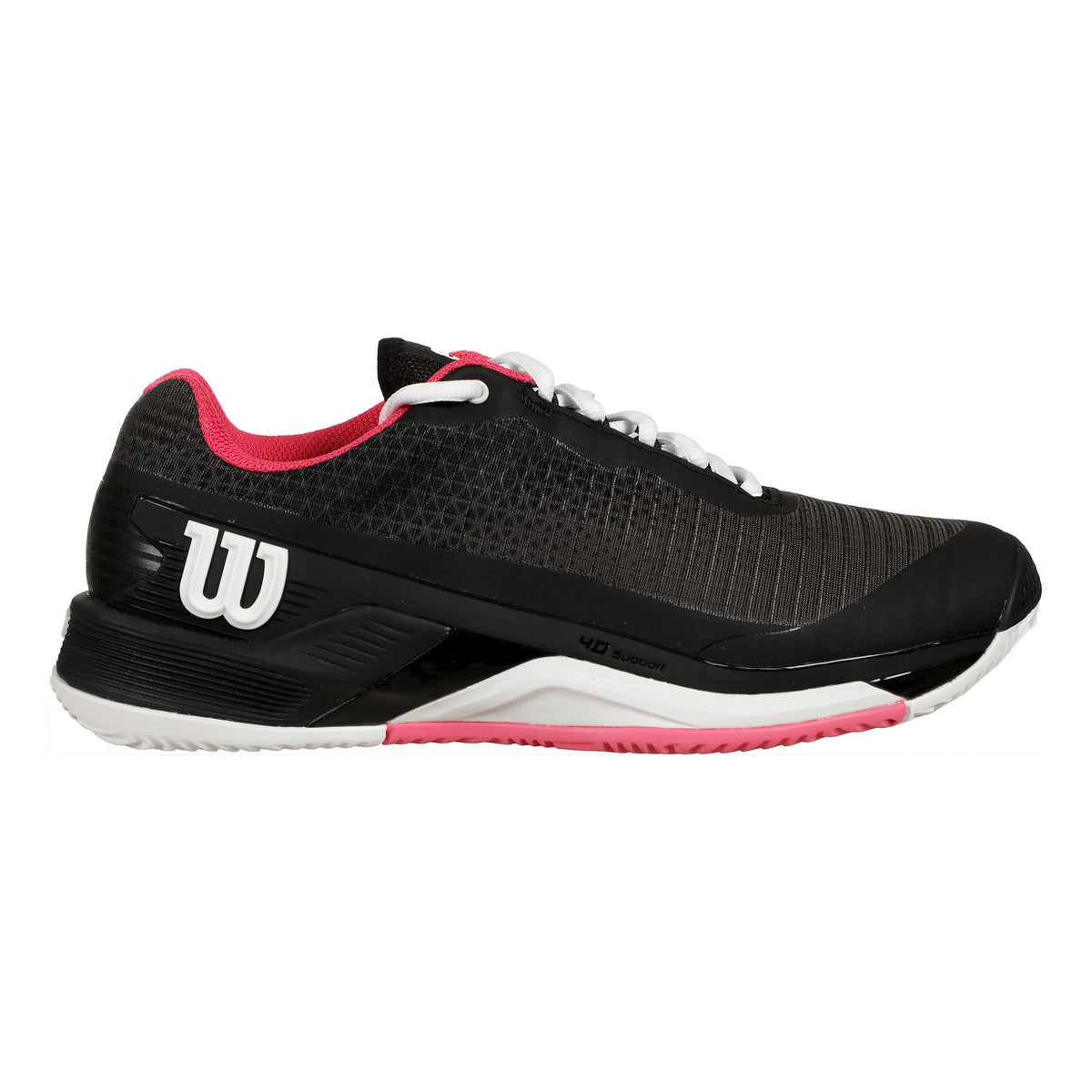 Wilson Rush Pro 4.0 Clay court shoe Women - black, white