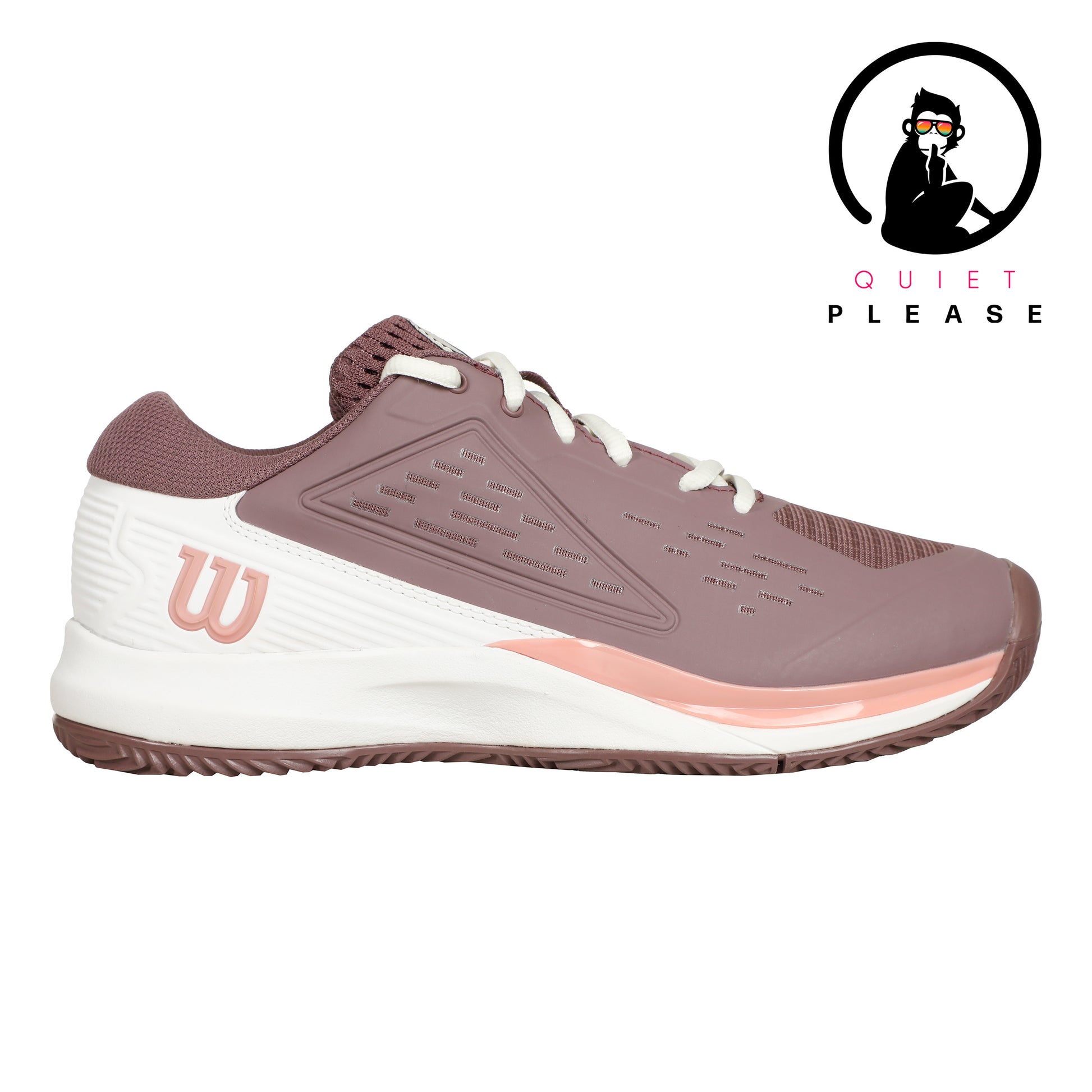 Wilson Rush Pro ACE Quiet Please Clay Court Shoe Women-Violet
