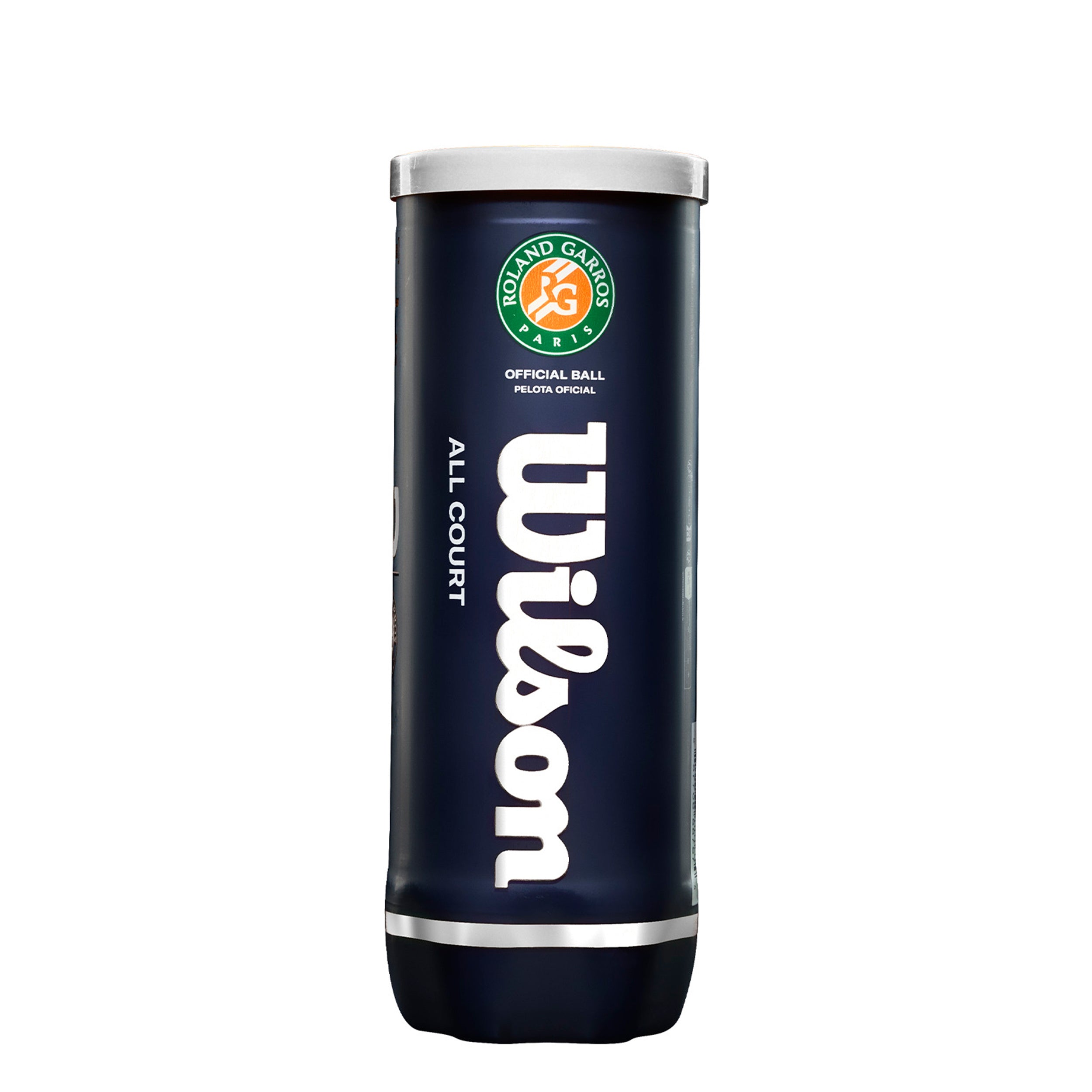 Wilson Roland Garros All Court 3 Ball Tube