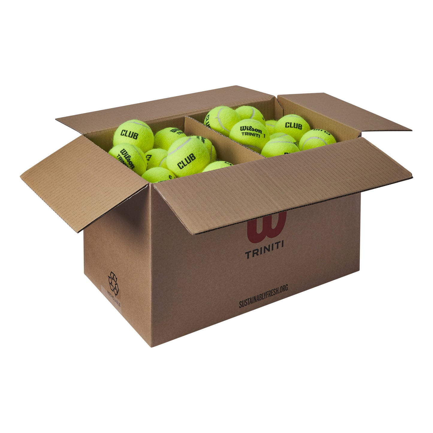 Wilson Triniti Club Box Of 72 Pcs