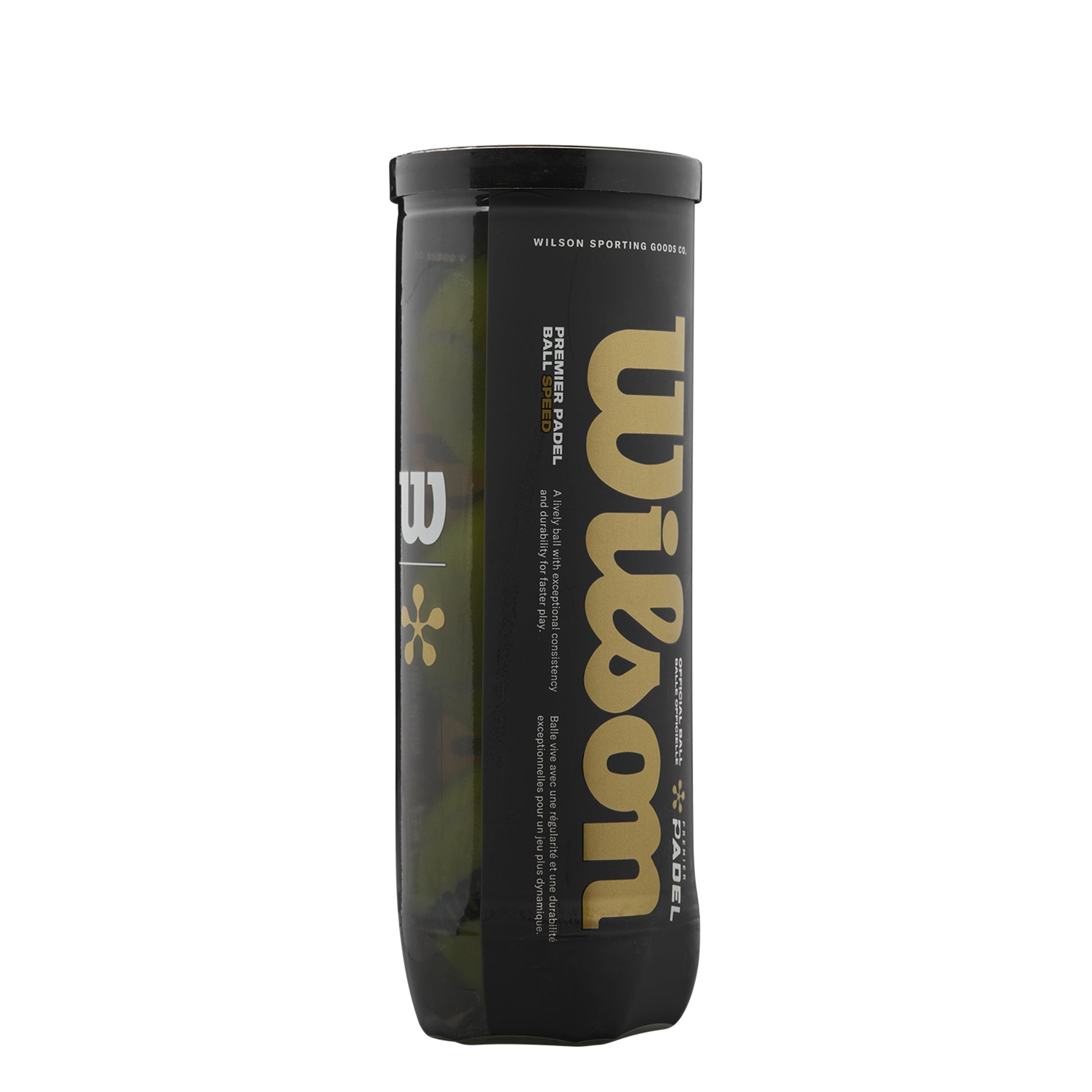 Wilson X3 Speed Padel Balls (Tube of 3)