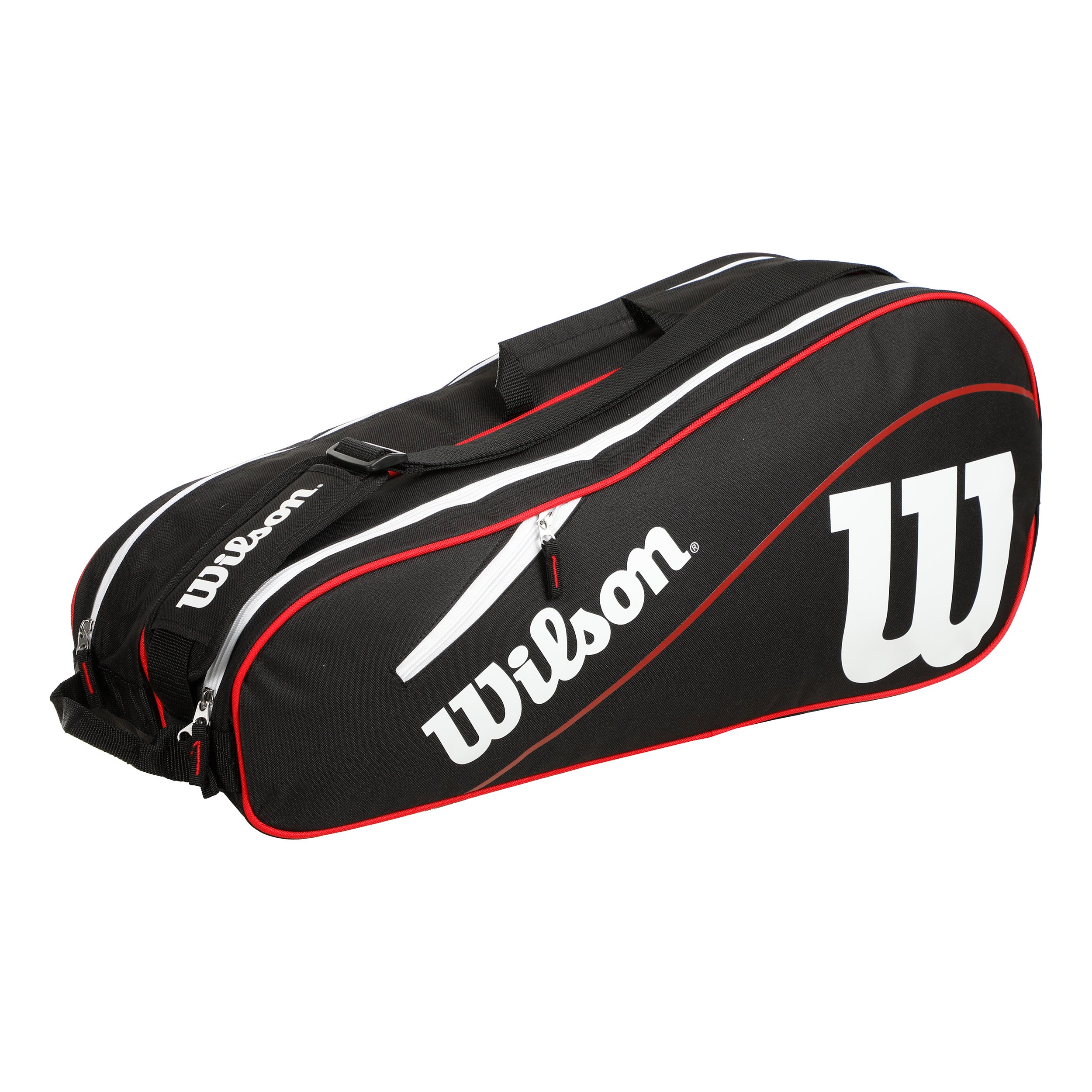 Wilson Advantage III Six Racket Bag-Black,White