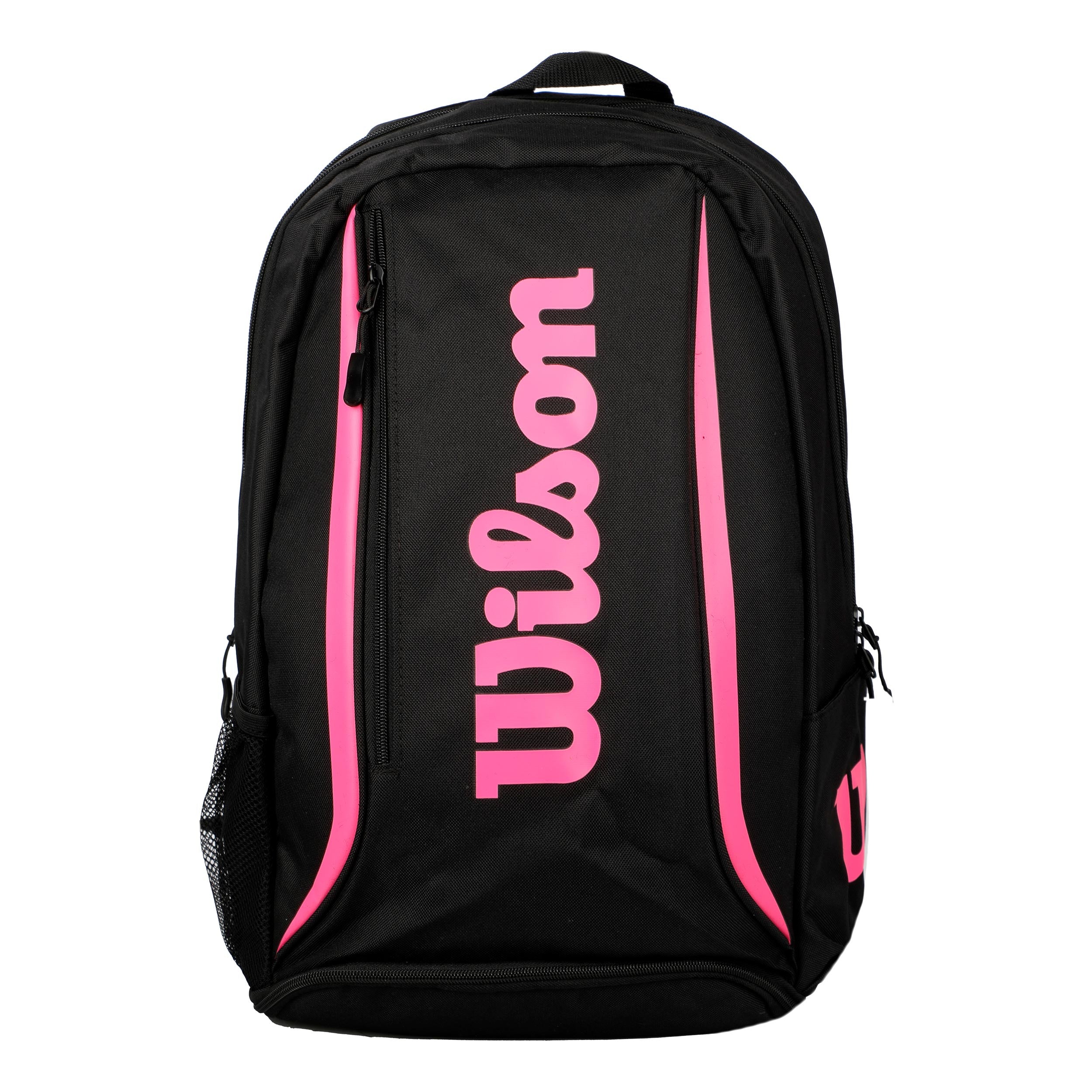 Wilson EMEA Reflective Backpack Special Edition-Black,Pink