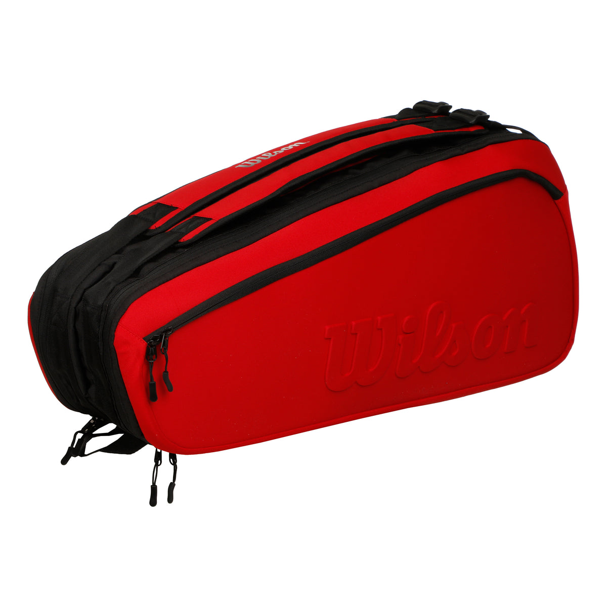 Wilson Clash Super Tour Racket Bag 6 Pack-Red