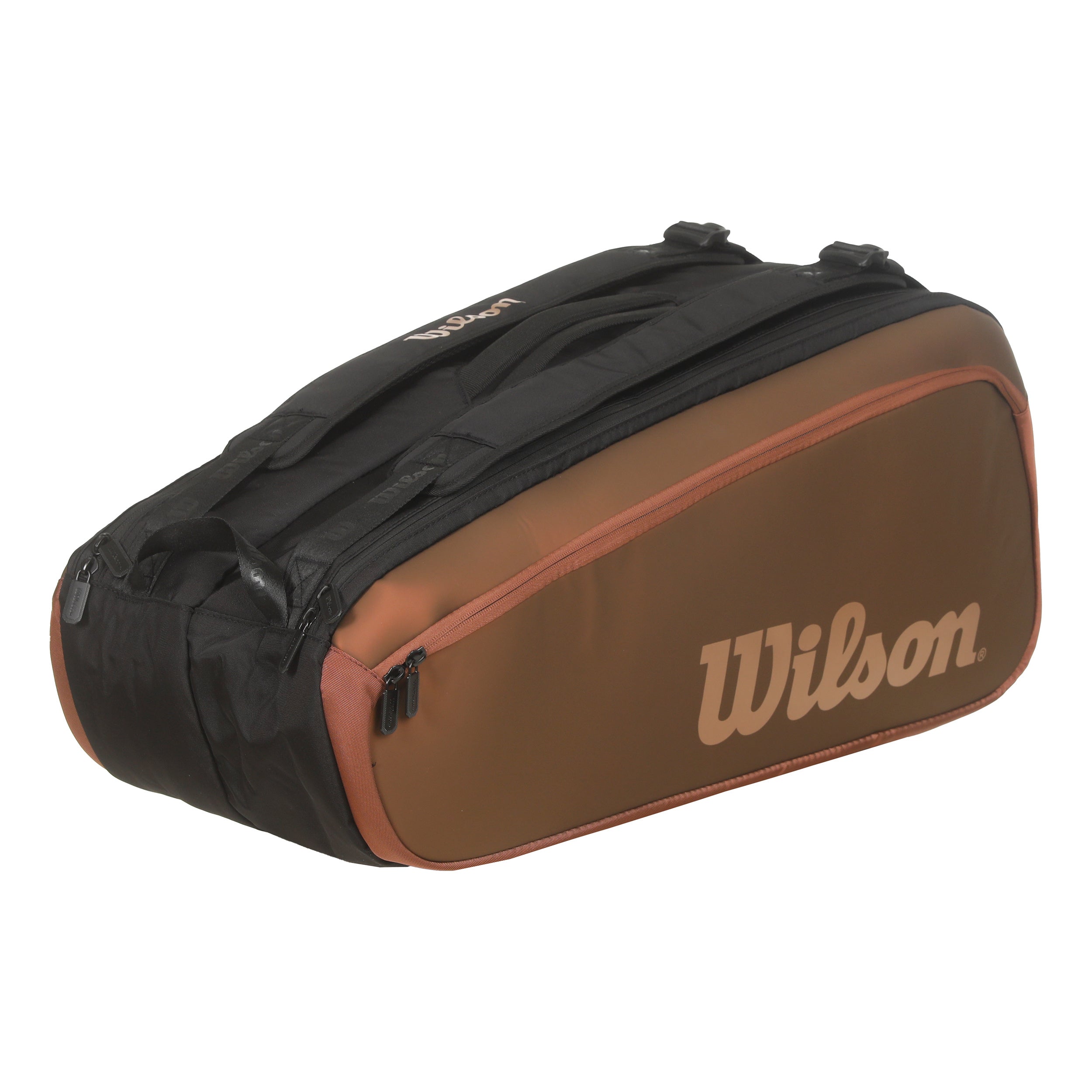 Wilson Pro Staff Super Tour V14 Racket Bag 9 Pack-Bronze