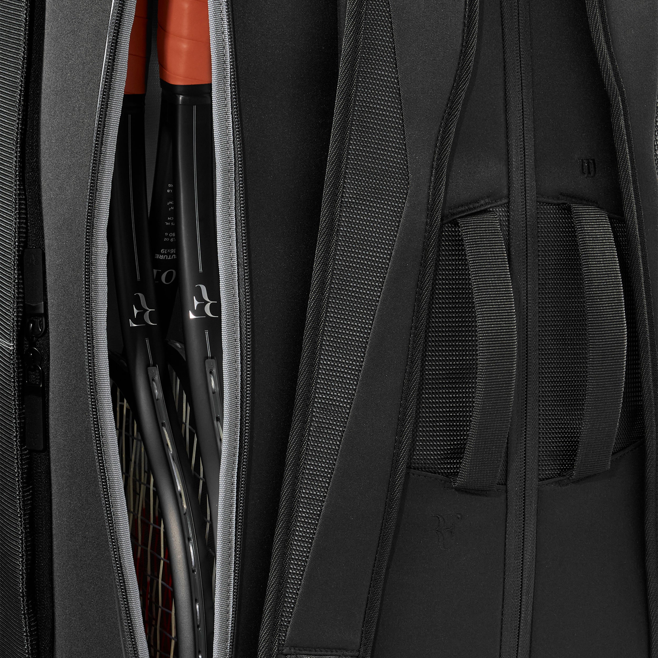 Tour RF Tournament Racket Bag 15 Pack-Black | Tennis-Point