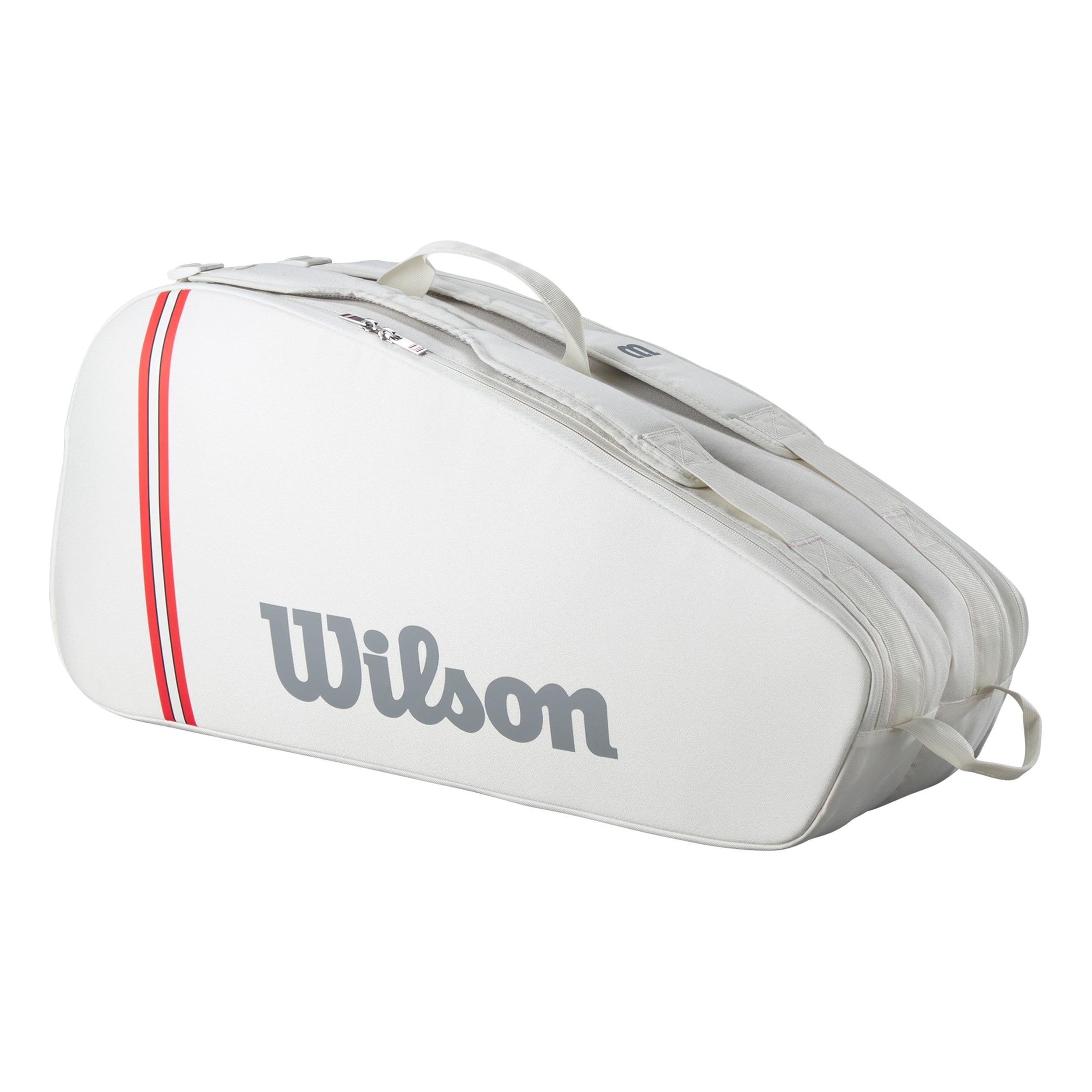 Wilson Tour Racket Bag 6 Pack-White