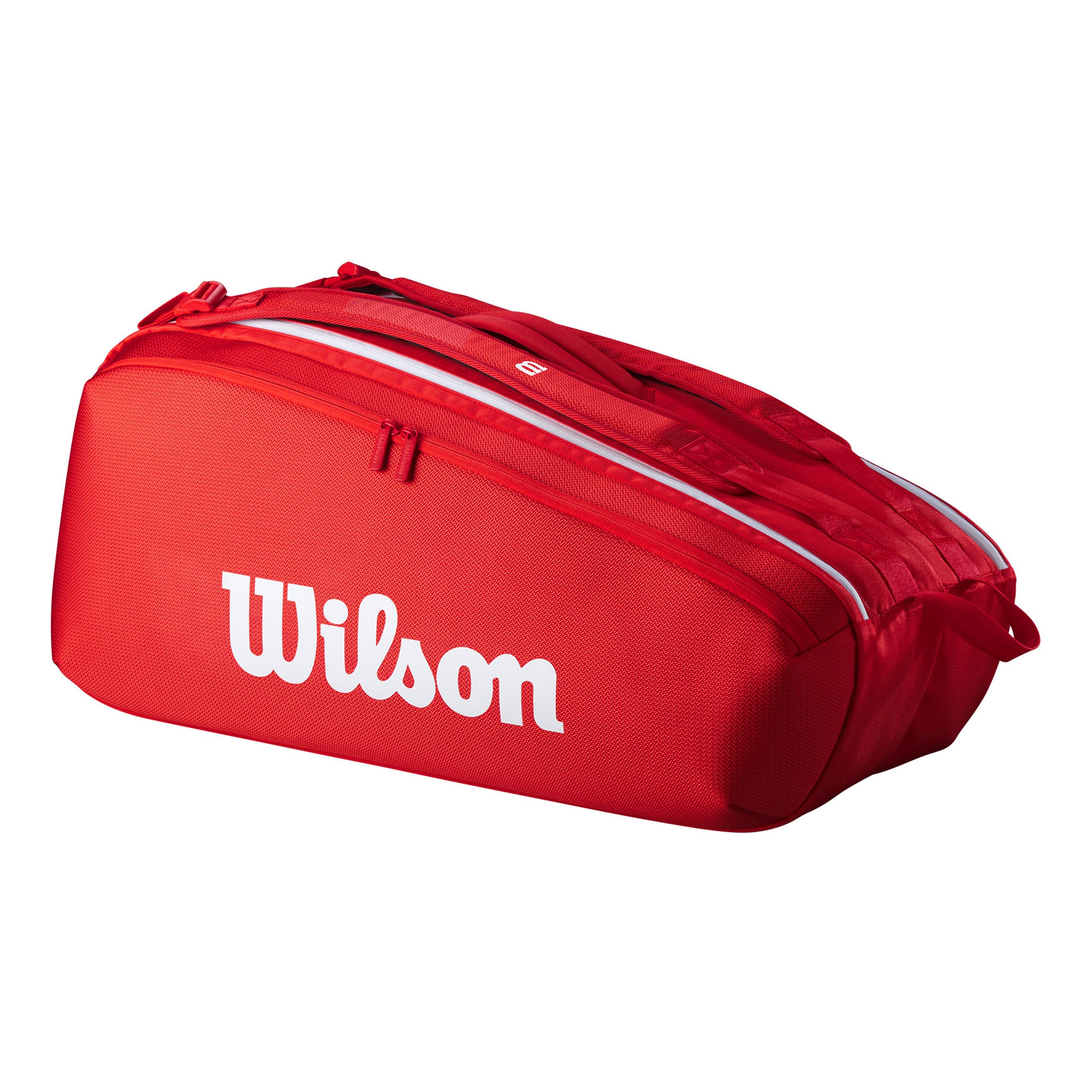 バッグ9 Super Tour Racket bag 9 Pack - red | Tennis-Point