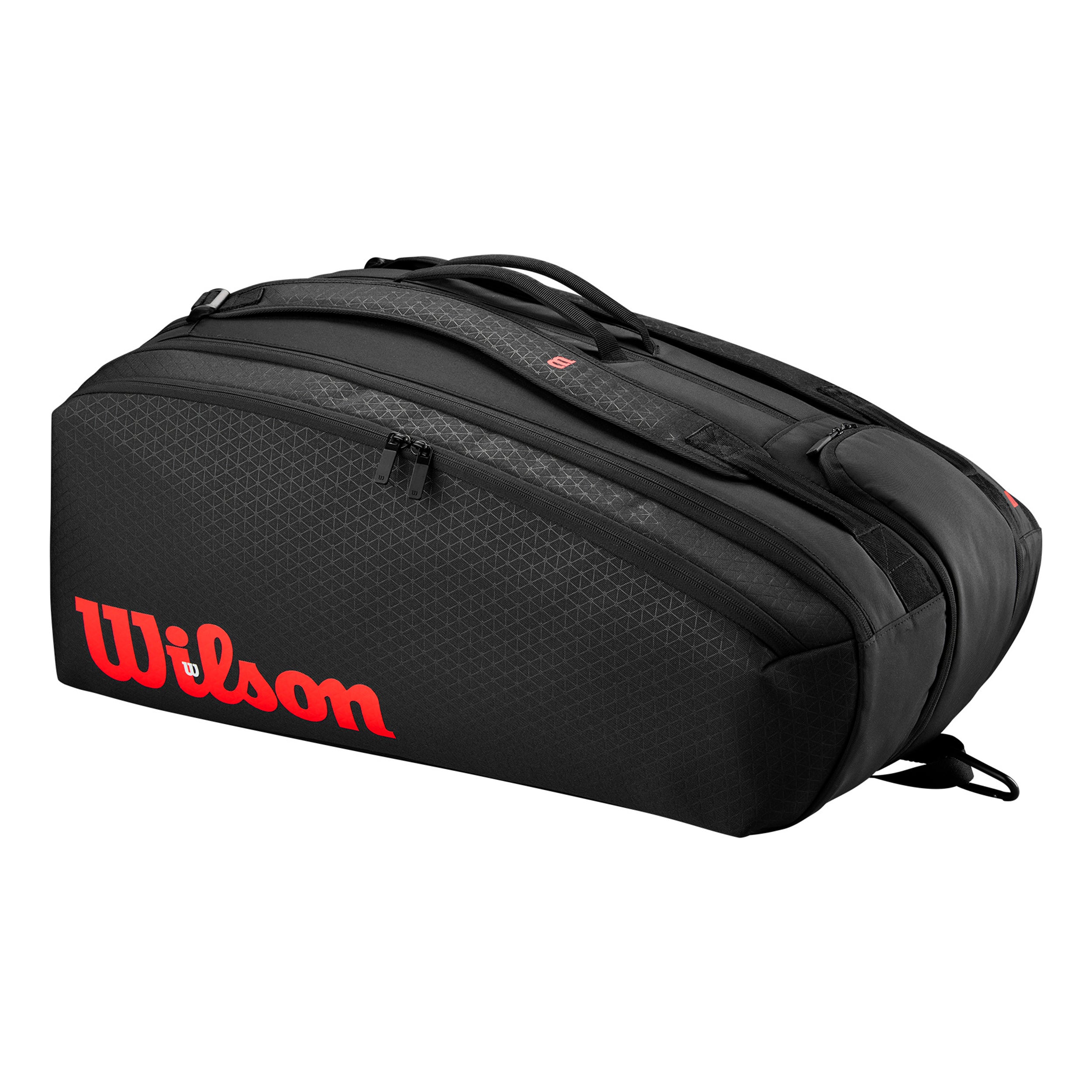 Wilson Clash V3 Super Tour Racket Bag 15 Pack-Black