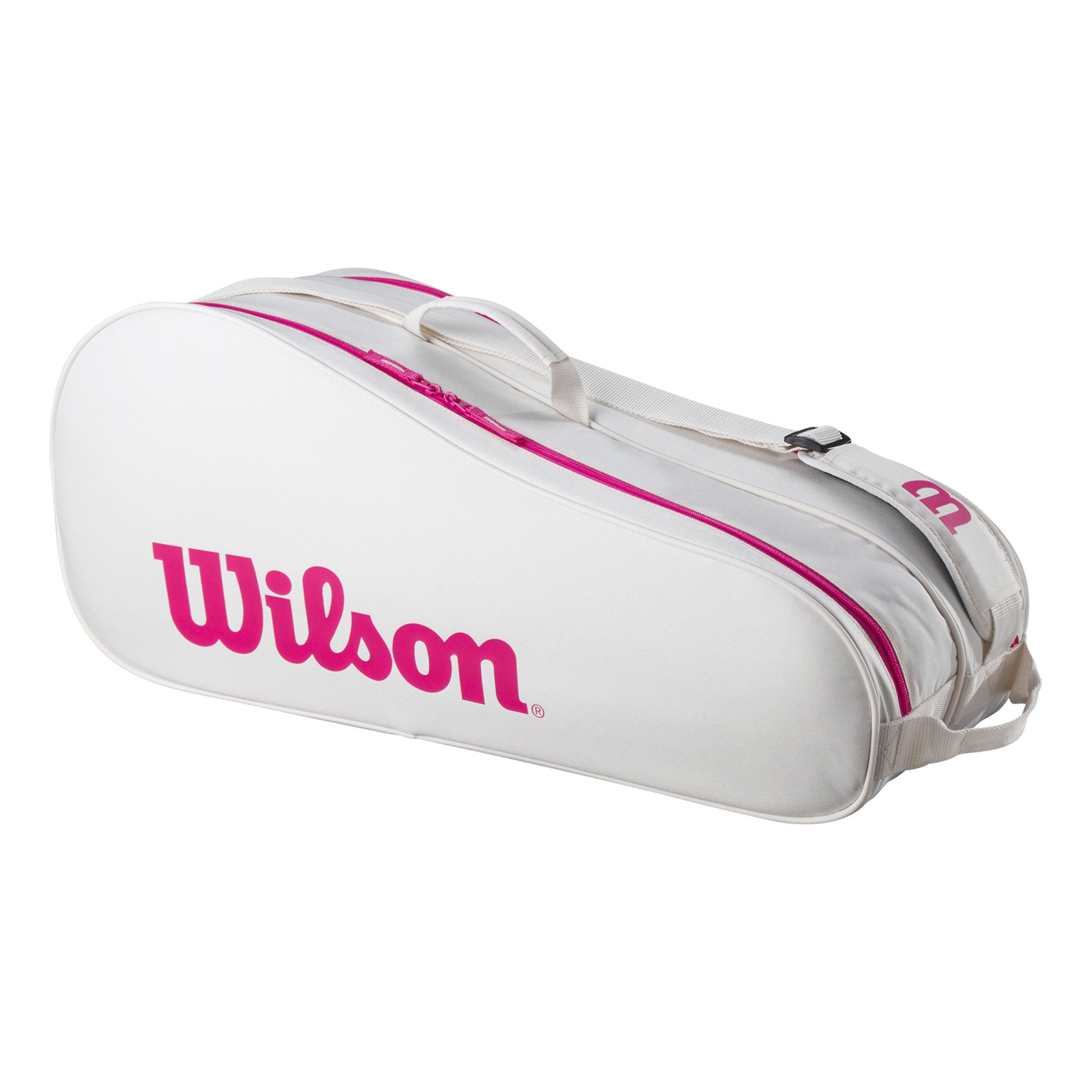 Wilson Tour Advantage Racket bag 6 Pack - white