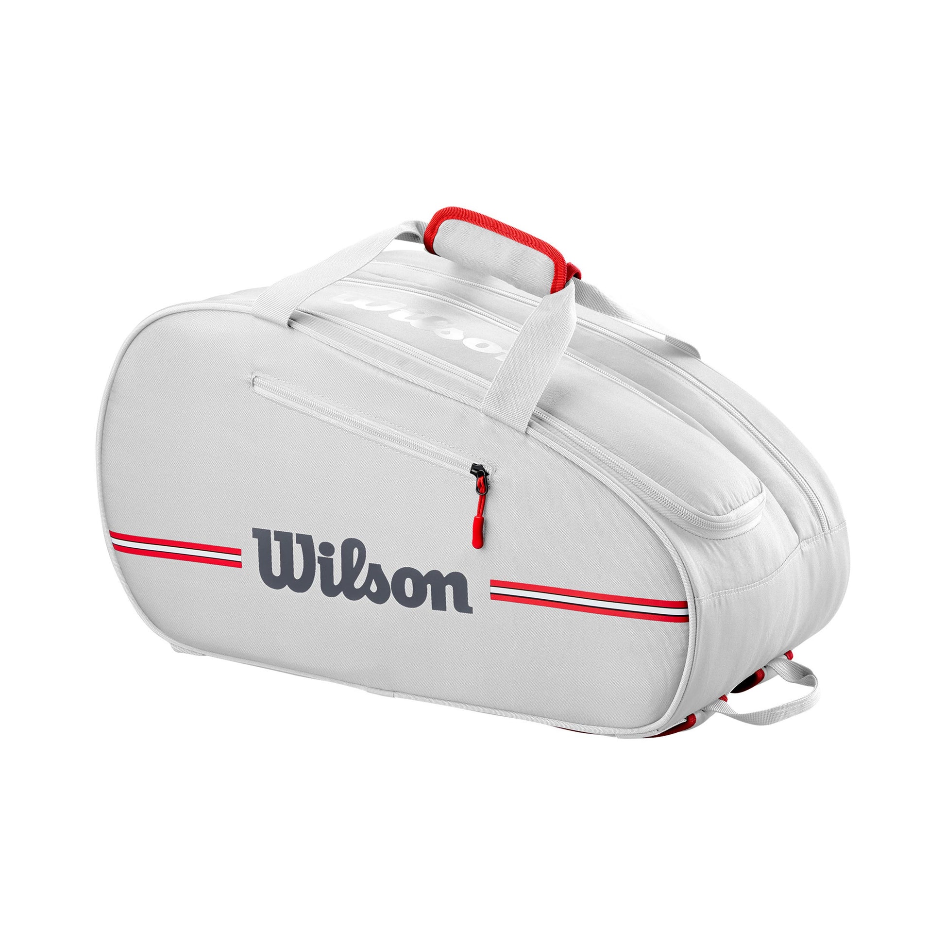 Wilson Tour Team Bag Padelschlägertasche-Weiß