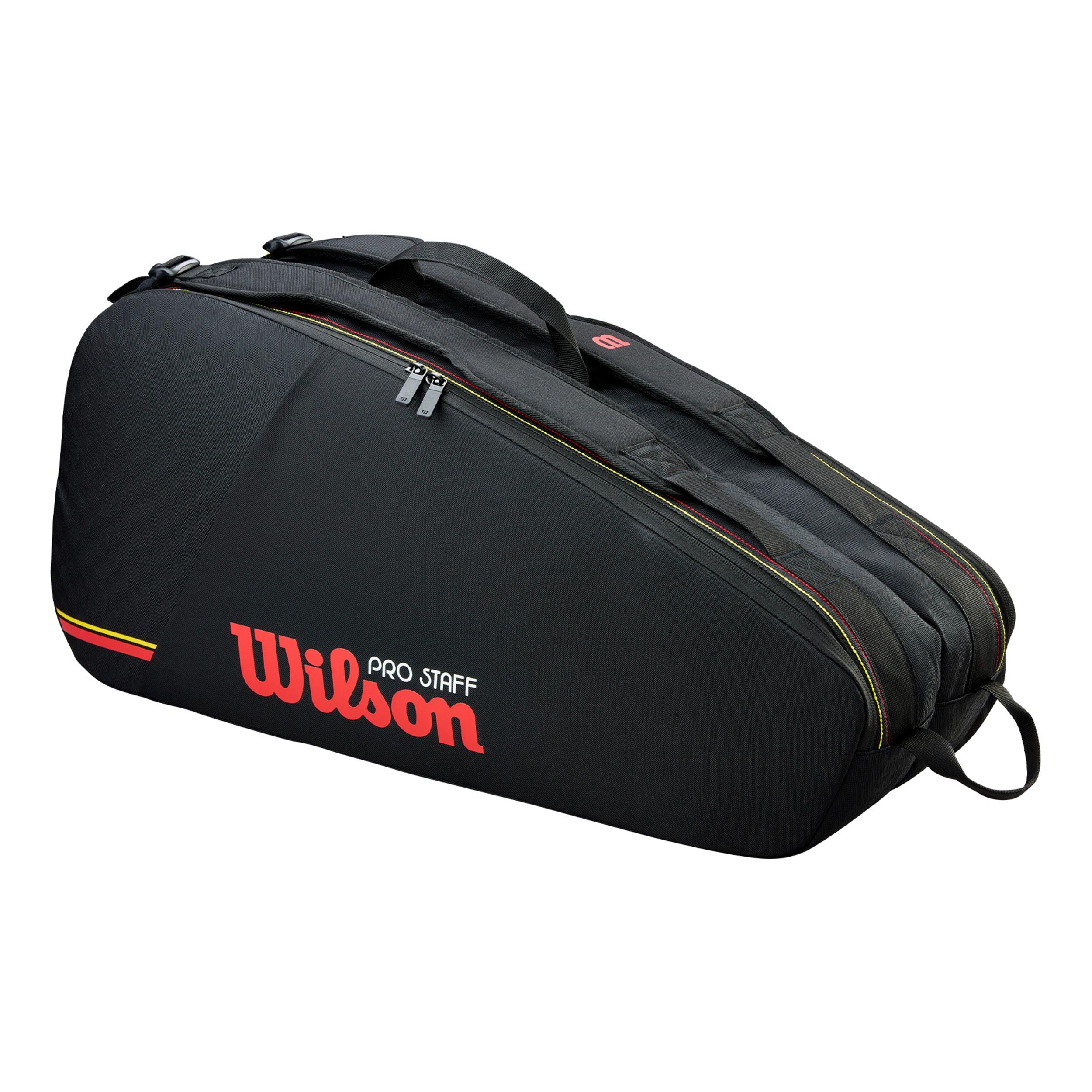 Wilson Pro Staff Racket bag 6 Pack - red