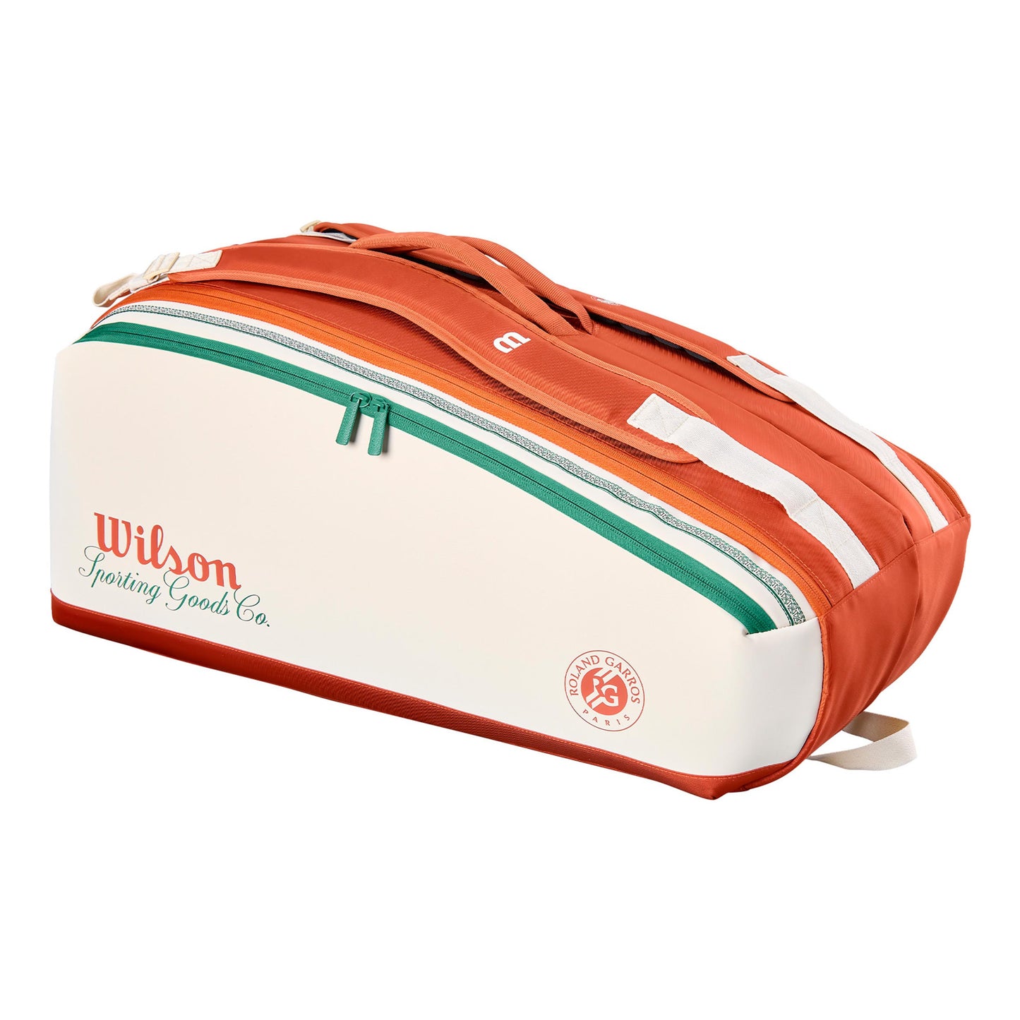 Wilson Tour Team Roland Garros Racket bag 9 Pack - cream