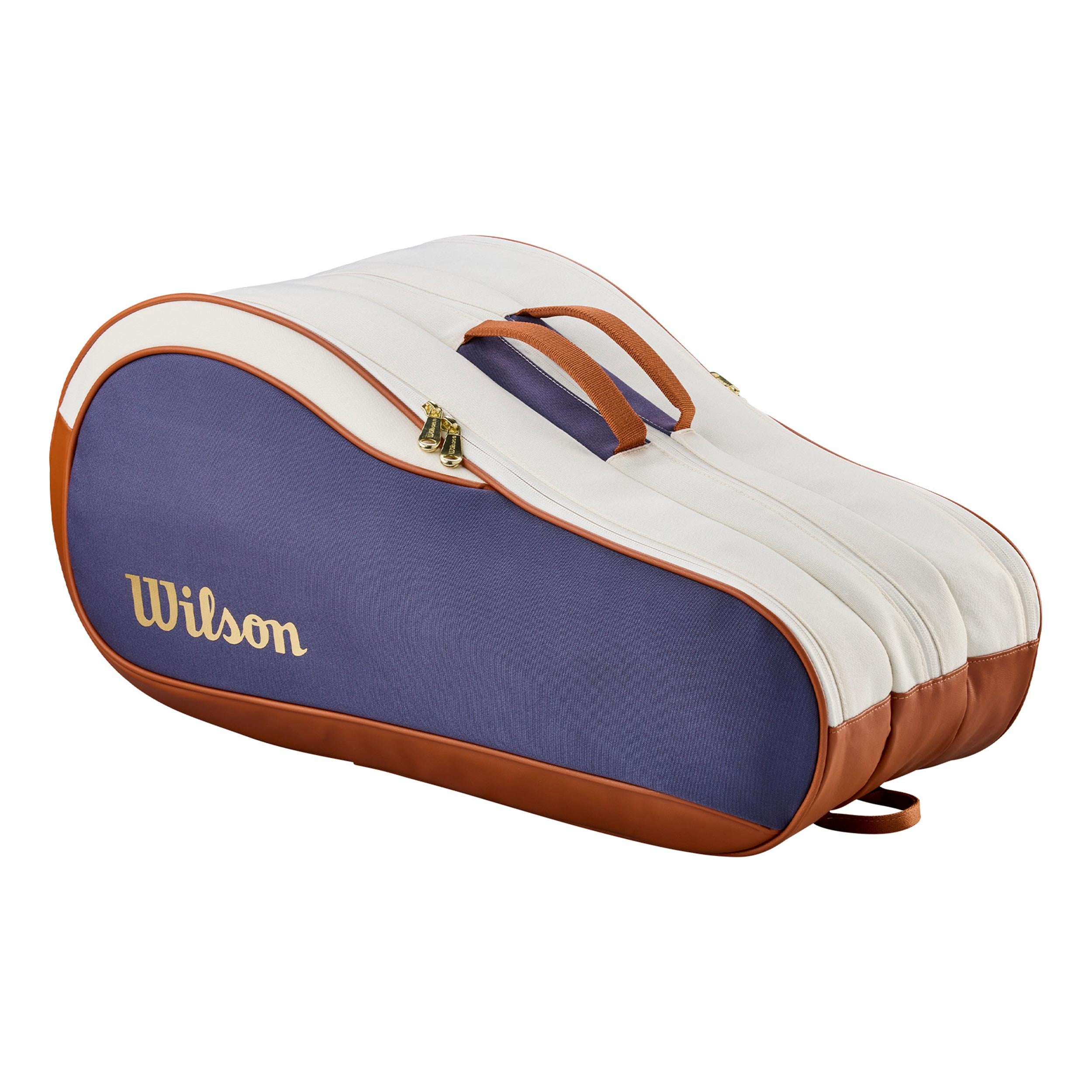 Wilson Tour Heritage V2 Racket bag 12 Pack - cream