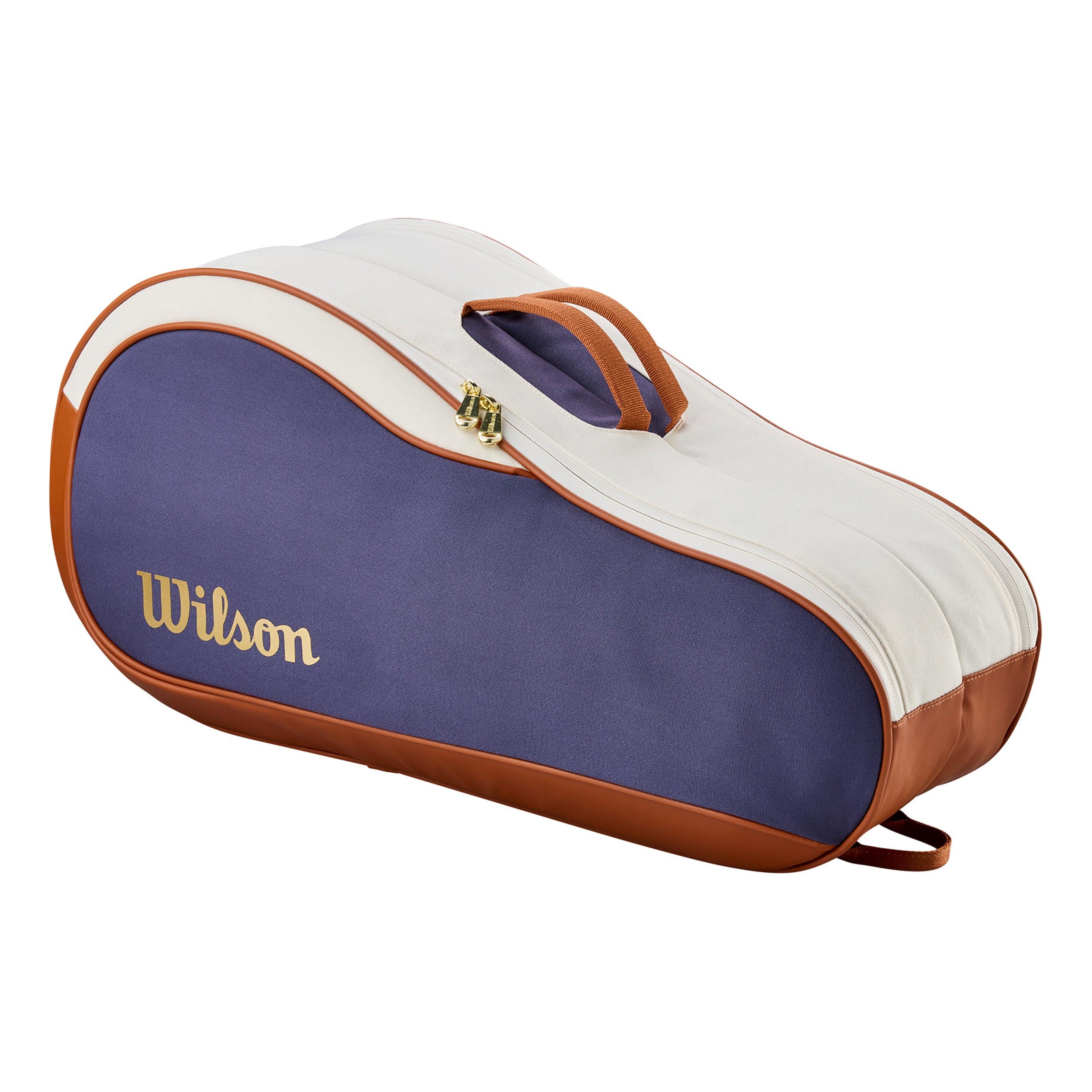 Wilson Tour Heritage V2 Racket bag 6 Pack - cream