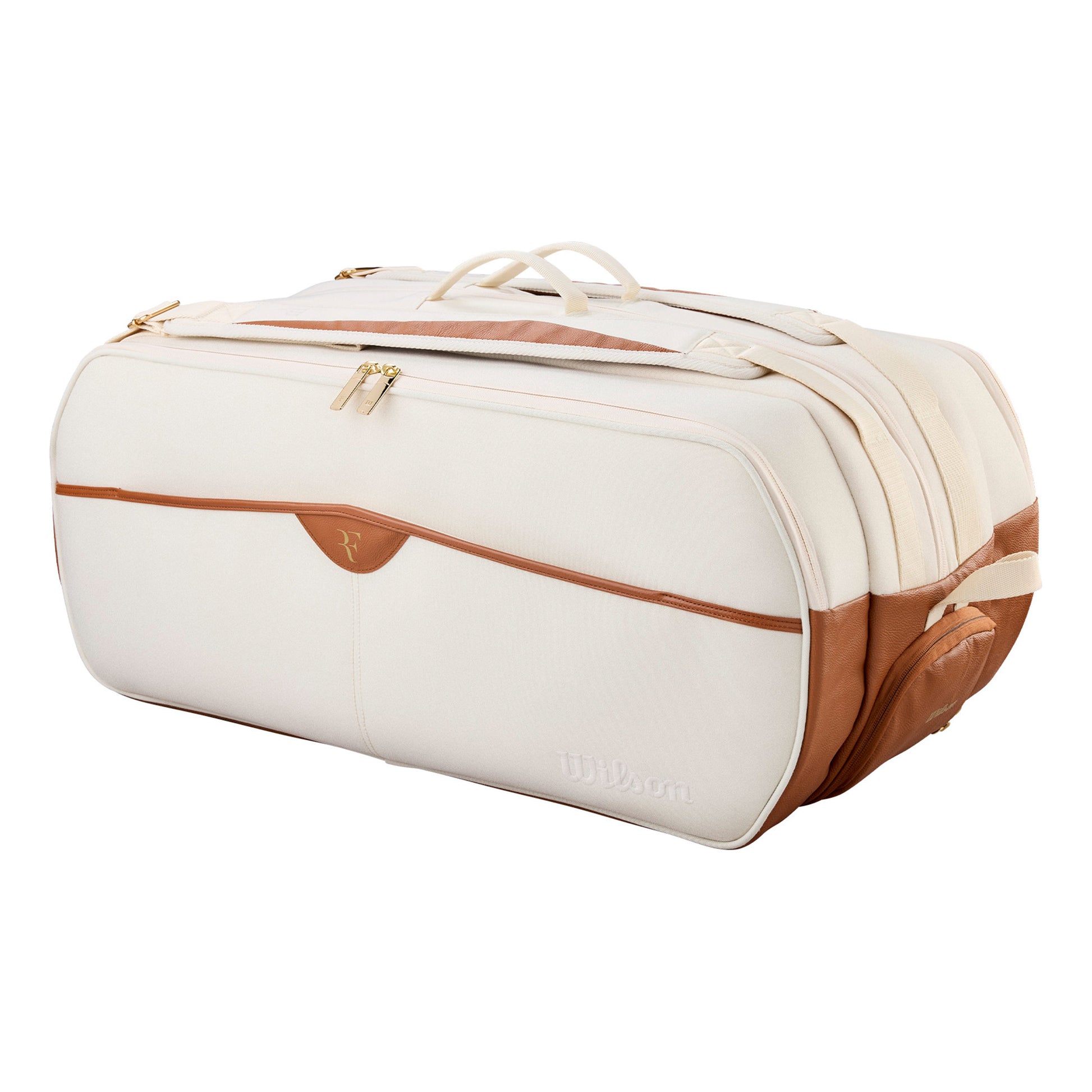 Wilson Tour RF Lawn Tournament Racket bag 12 Pack - cream