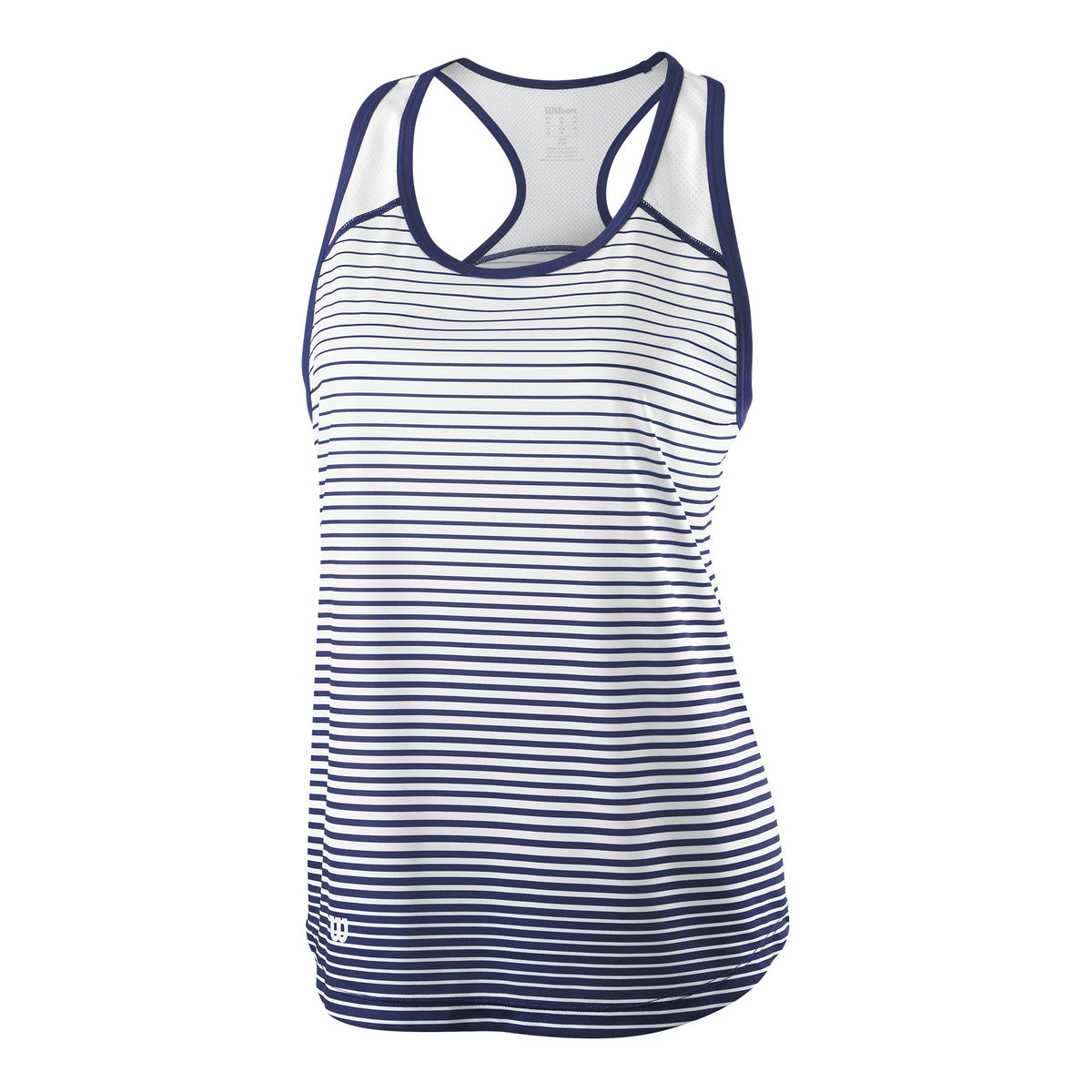 Wilson Striped Tank top Women - dark blue, white