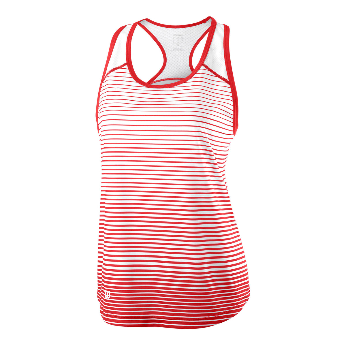 Wilson Striped Tank top Women - red, white
