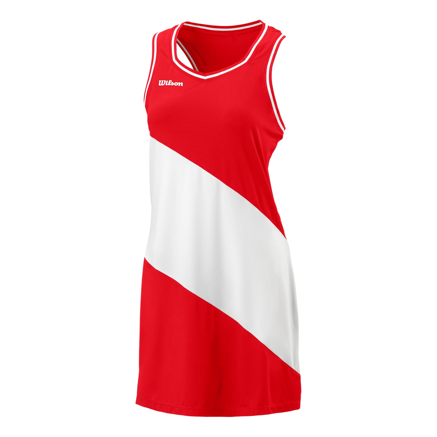 Wilson II Kleid Damen - rot, weiß