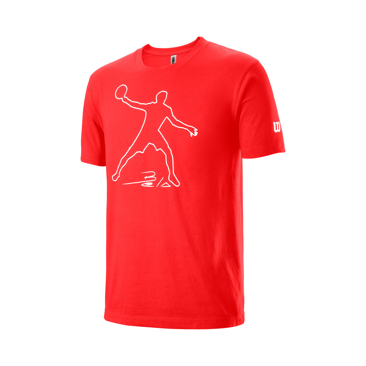 Wilson Bela Tech T-Shirt Boys - red, white