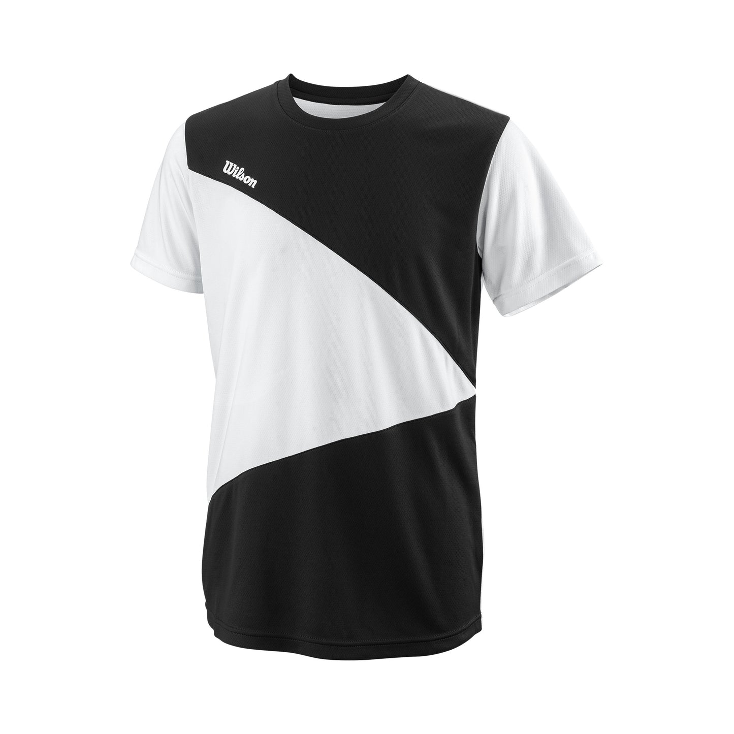 Wilson Team T-Shirt Jungen-Schwarz,Weiß