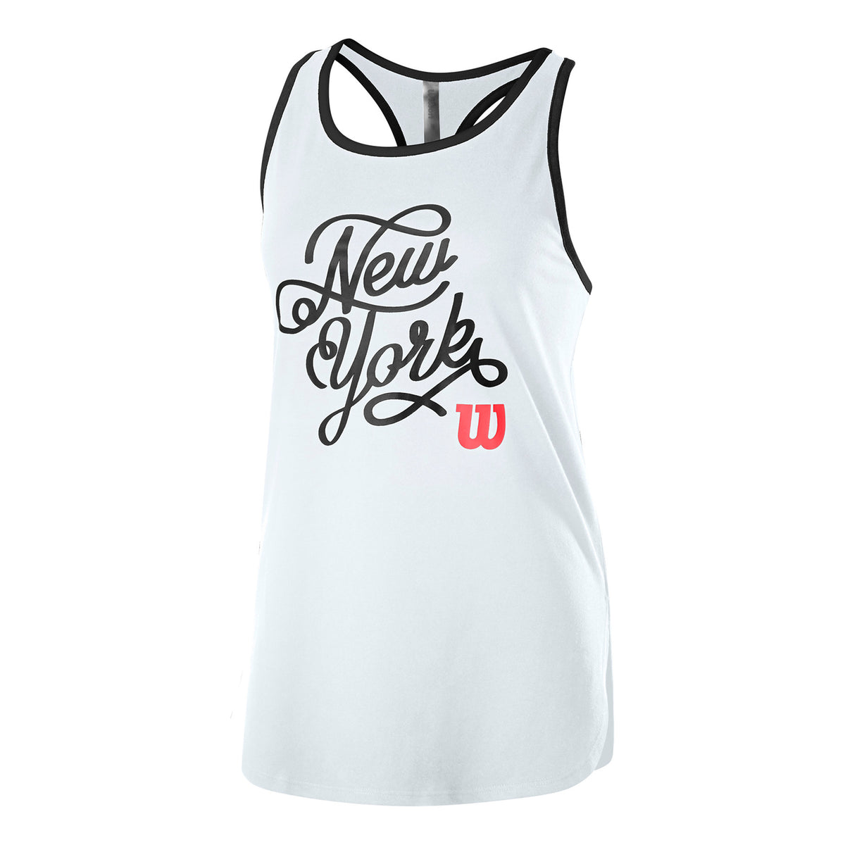 Wilson NYC Calligra Tech Tank top Women - white, black