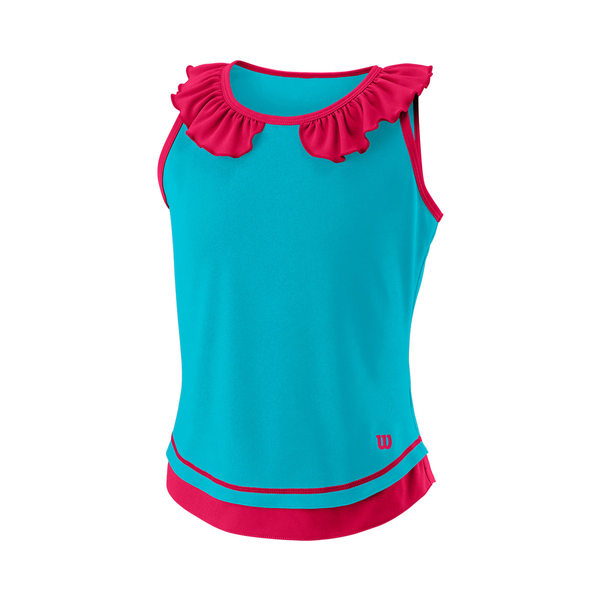 Wilson Competition II Tank top Girls - blue, pink