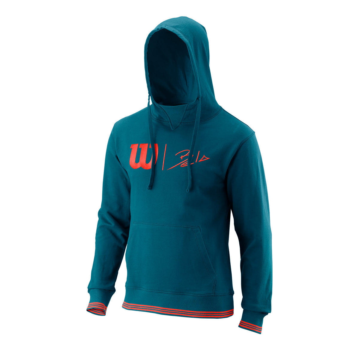 Wilson Bela Slimfit Hoody Men - blue, orange