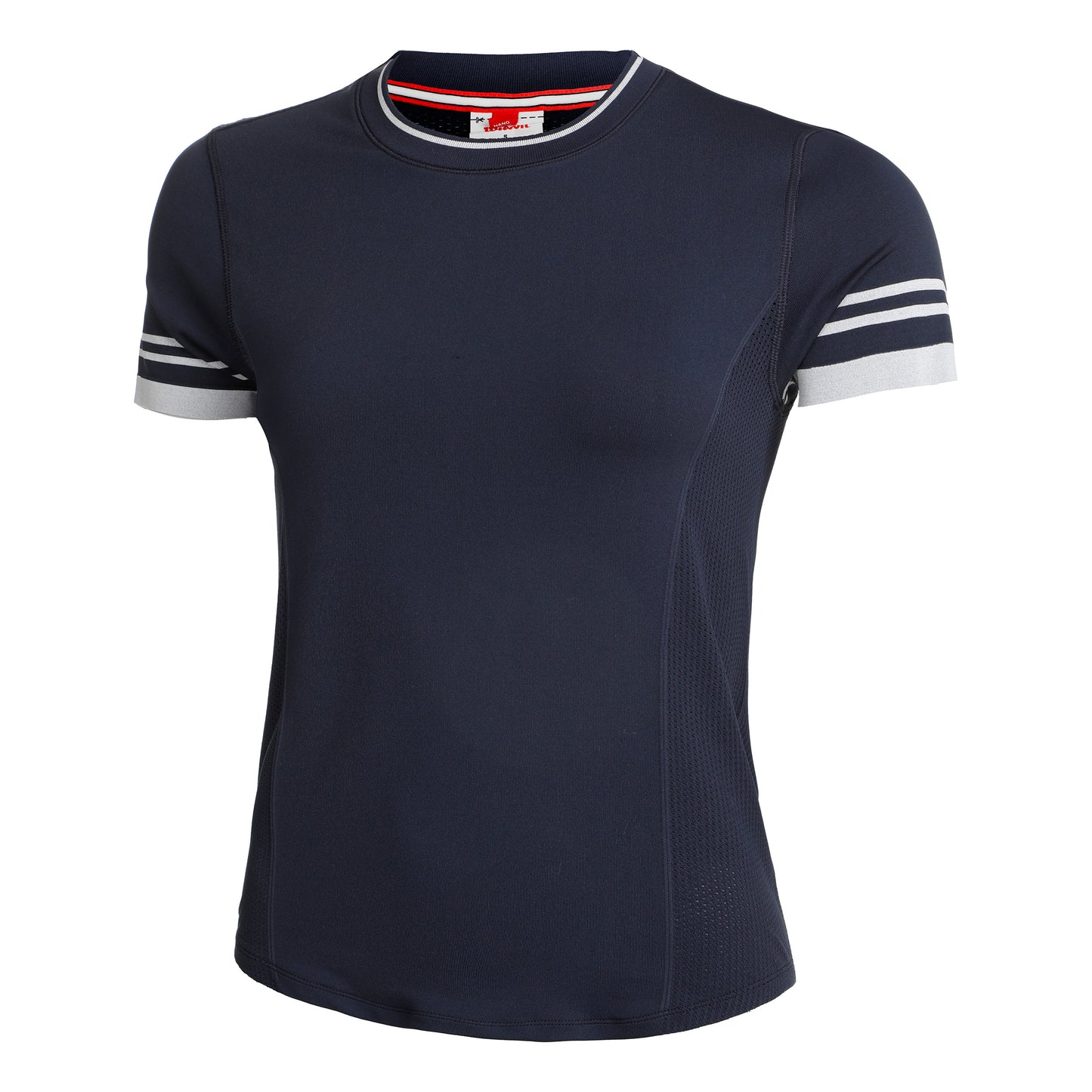 Wilson Baseline Seamless T-Shirt Damen - blau,