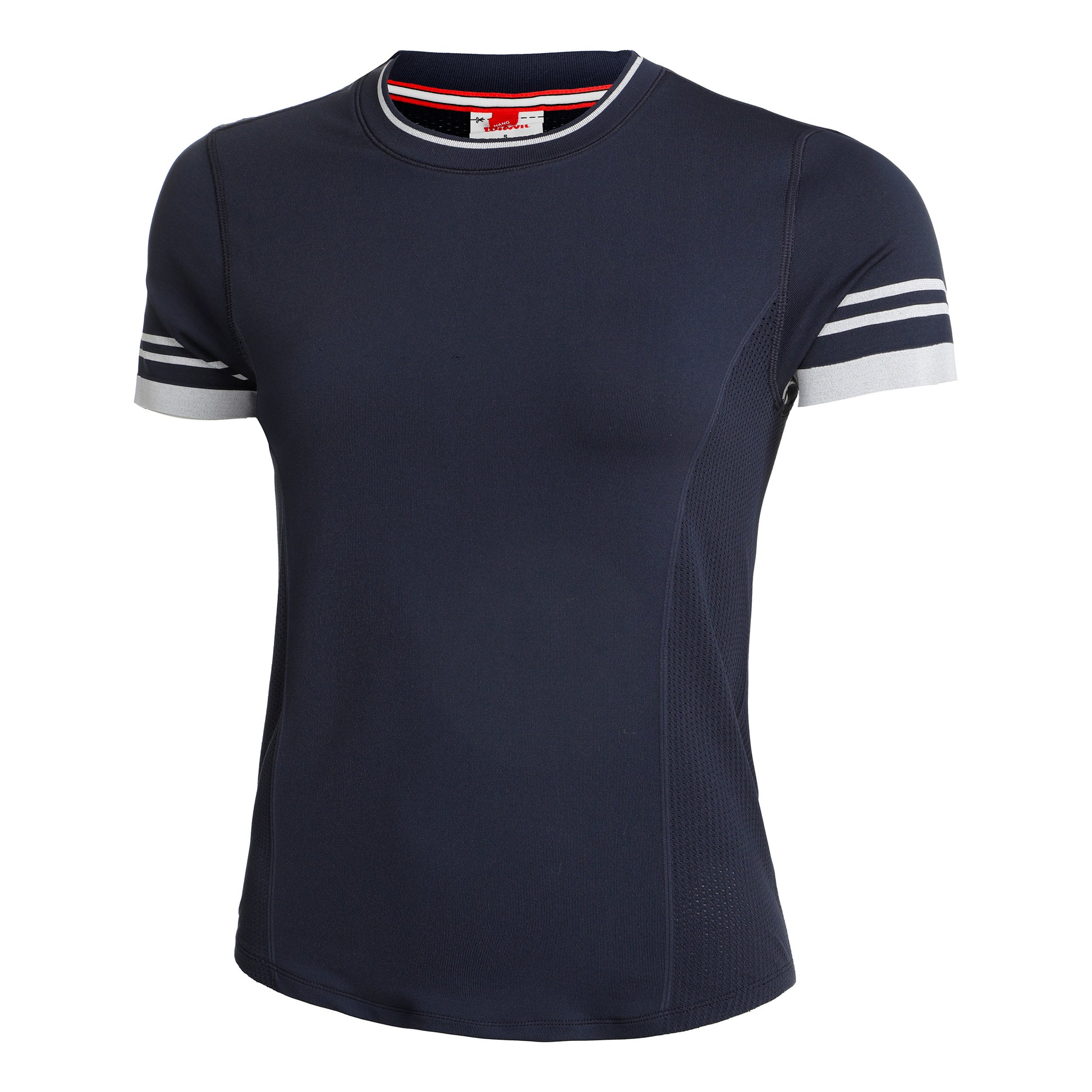 Wilson Baseline Seamless T-Shirt Damen - blau,