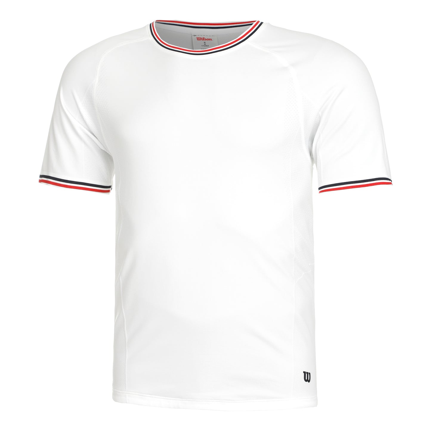 Wilson Court Performance Crew T-Shirt Herren - weiß,