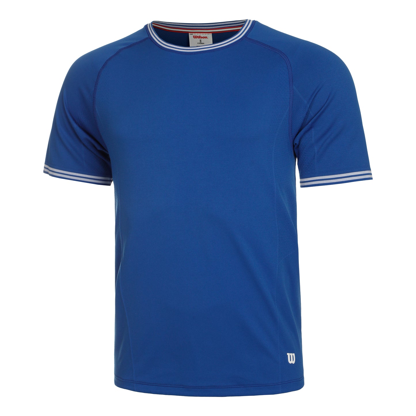 Wilson Court Performance Crew T-Shirt Men - blue,