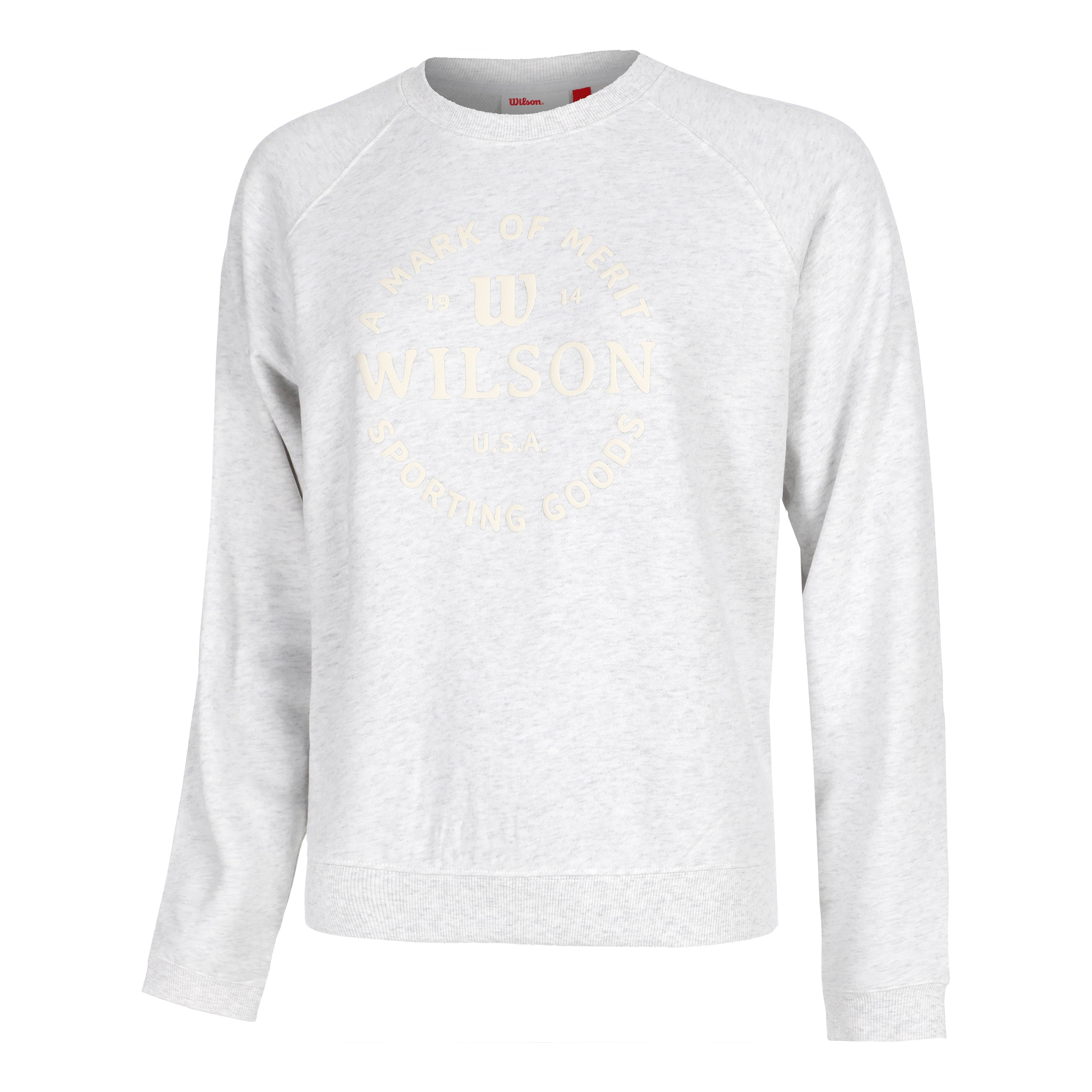 Wilson Classic Crew Sweatshirt Women-lightgrey