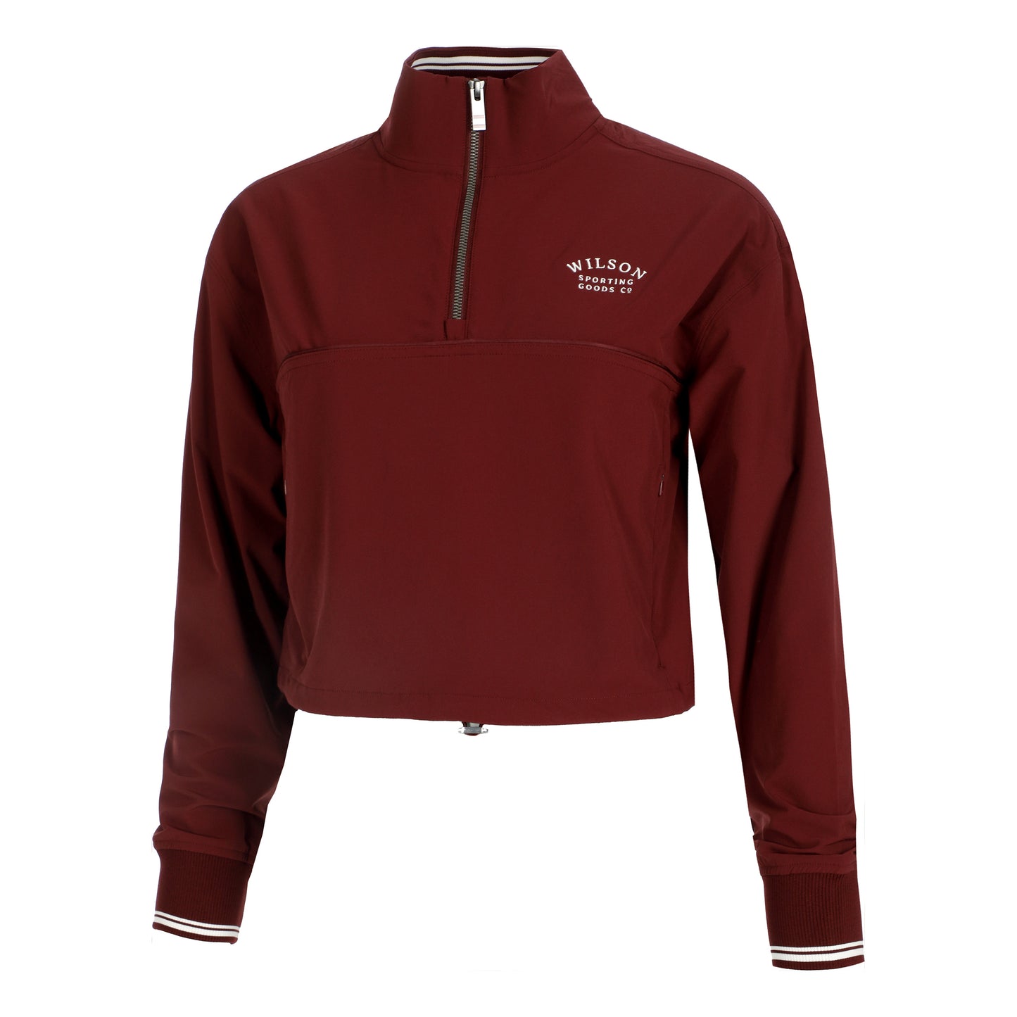Wilson Davenport Woven Popover Training jacket Women-berry