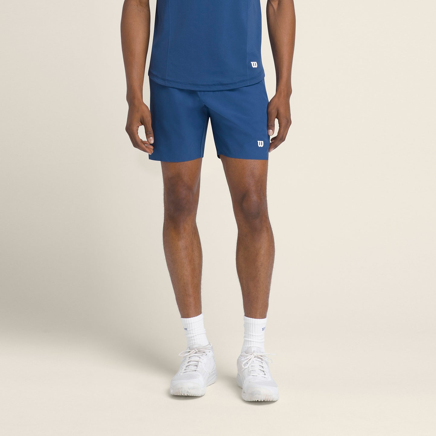 Wilson Tournament V2 7inch Unlined Shorts Herren-Blau
