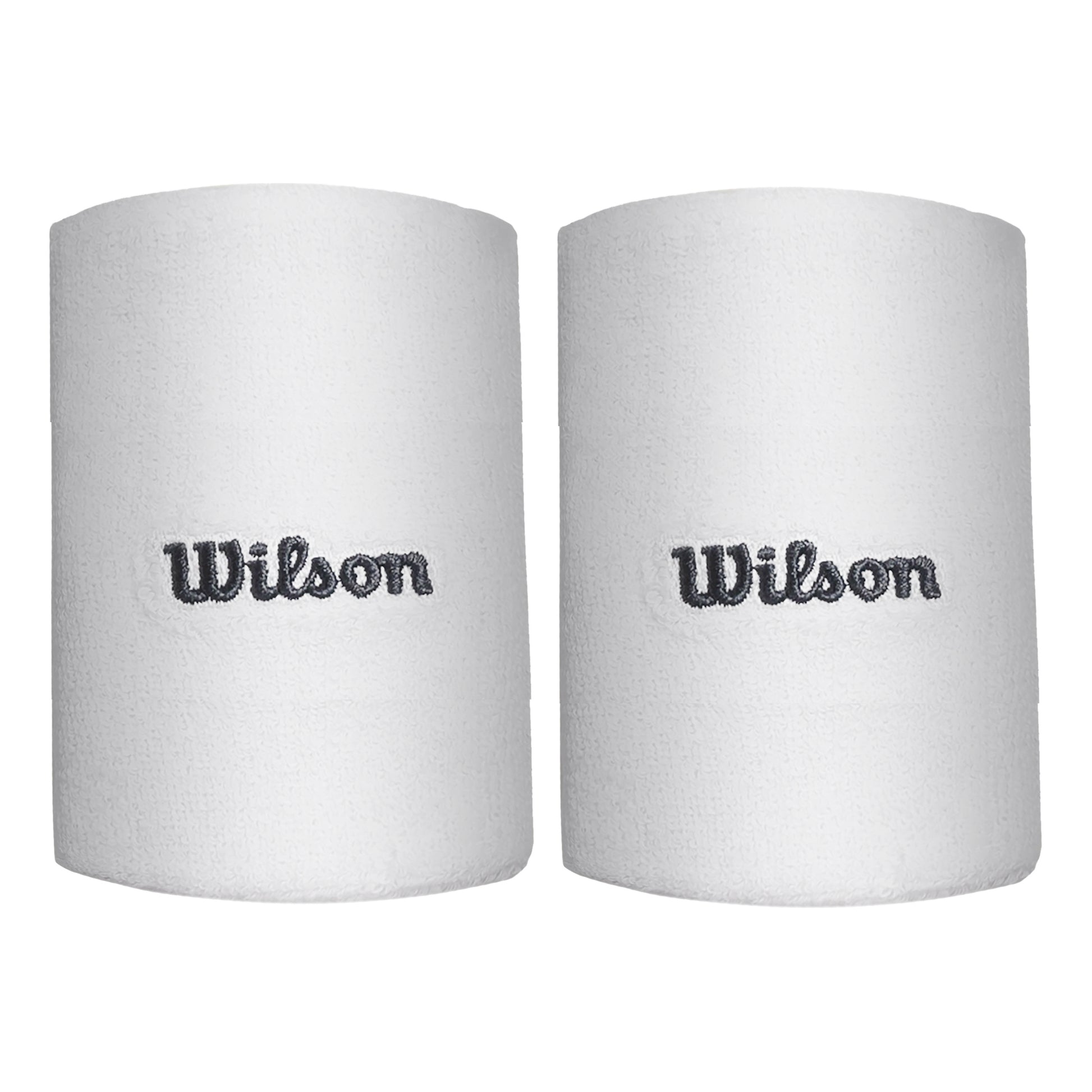 Wilson Wide Terry Wristband long - white
