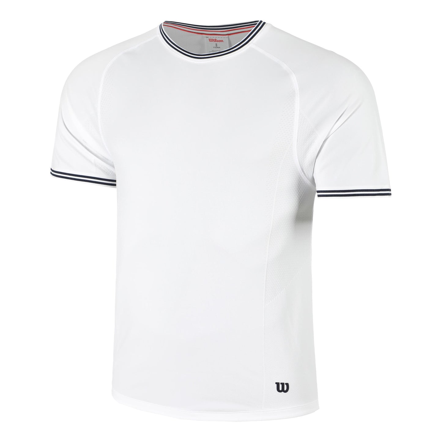 Wilson Court Performance Crew T-Shirt Men-White
