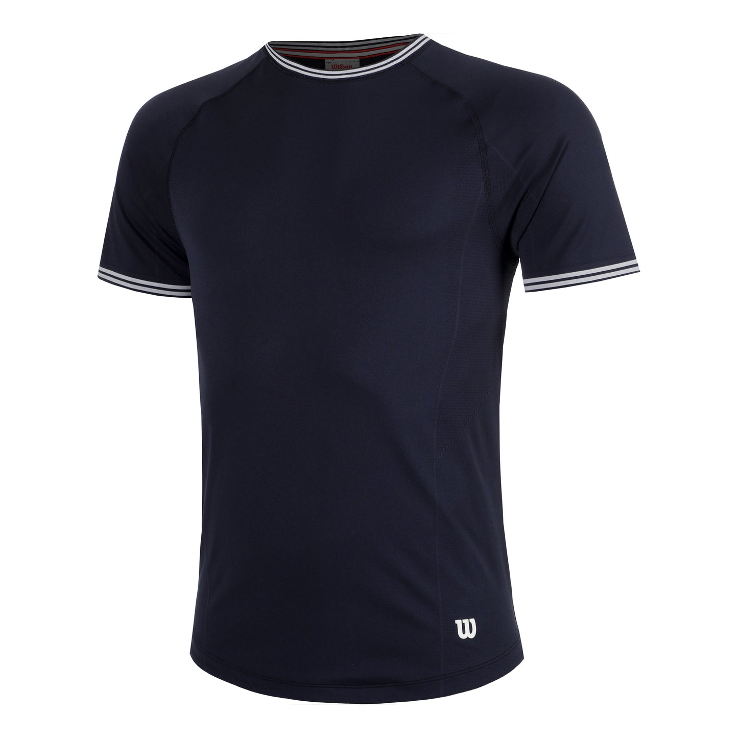 Wilson Court Performance Crew T-Shirt Men-Dark Blue