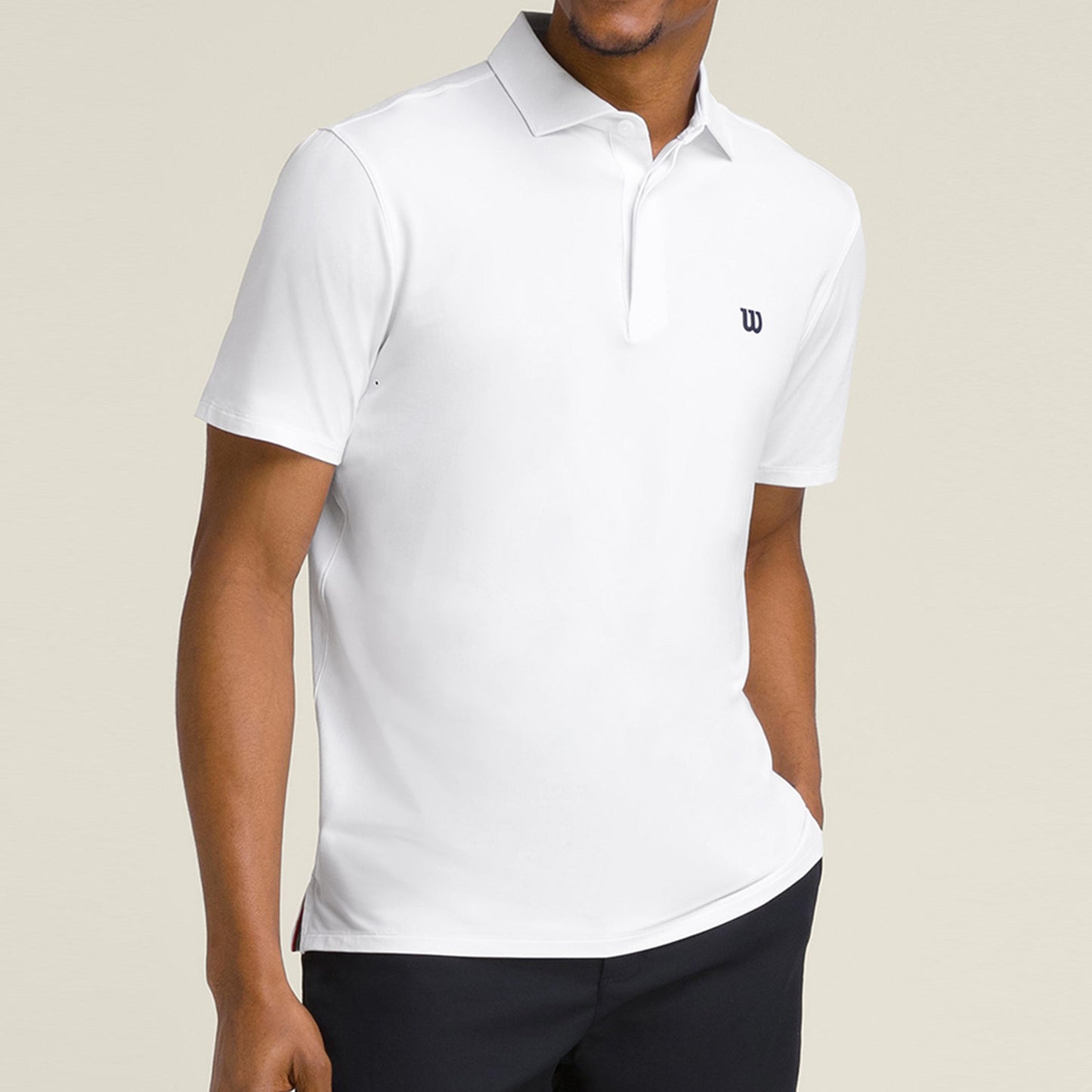 Wilson League Polo Herren-Weiß