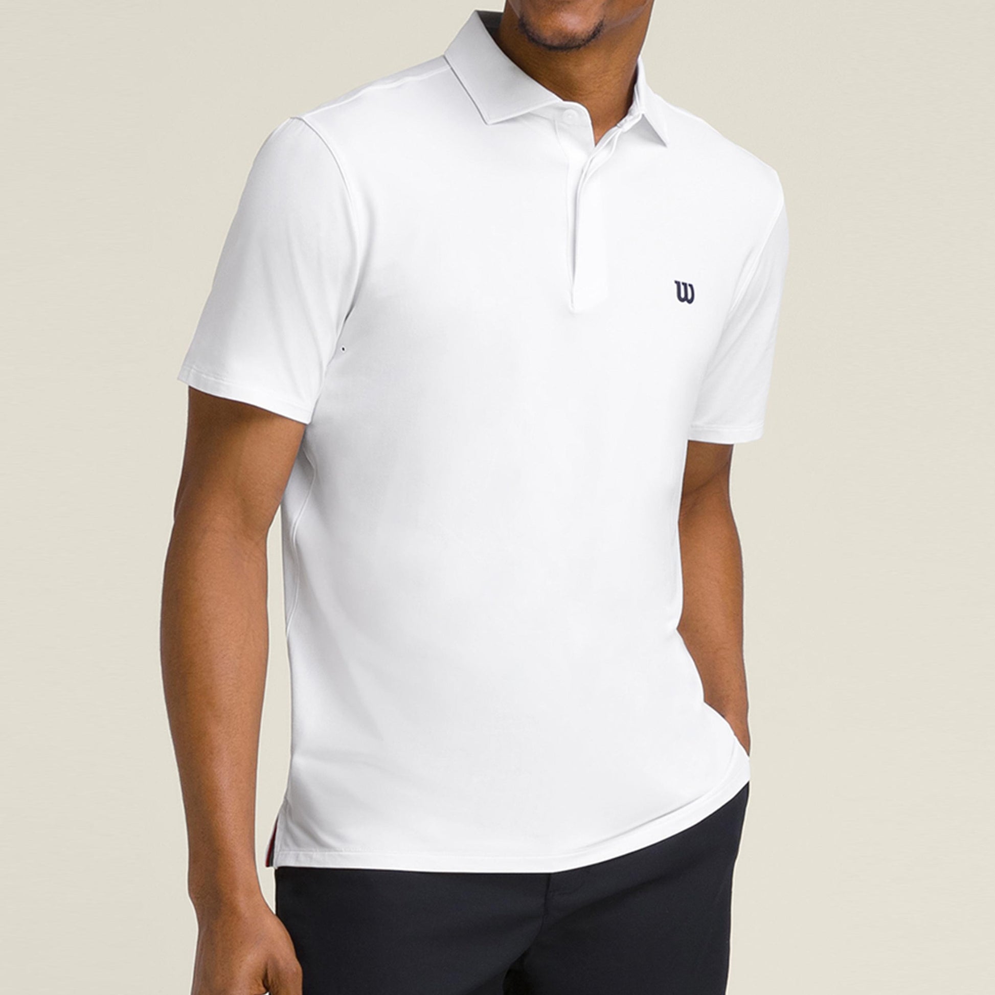 Wilson League Polo Herren-Weiß