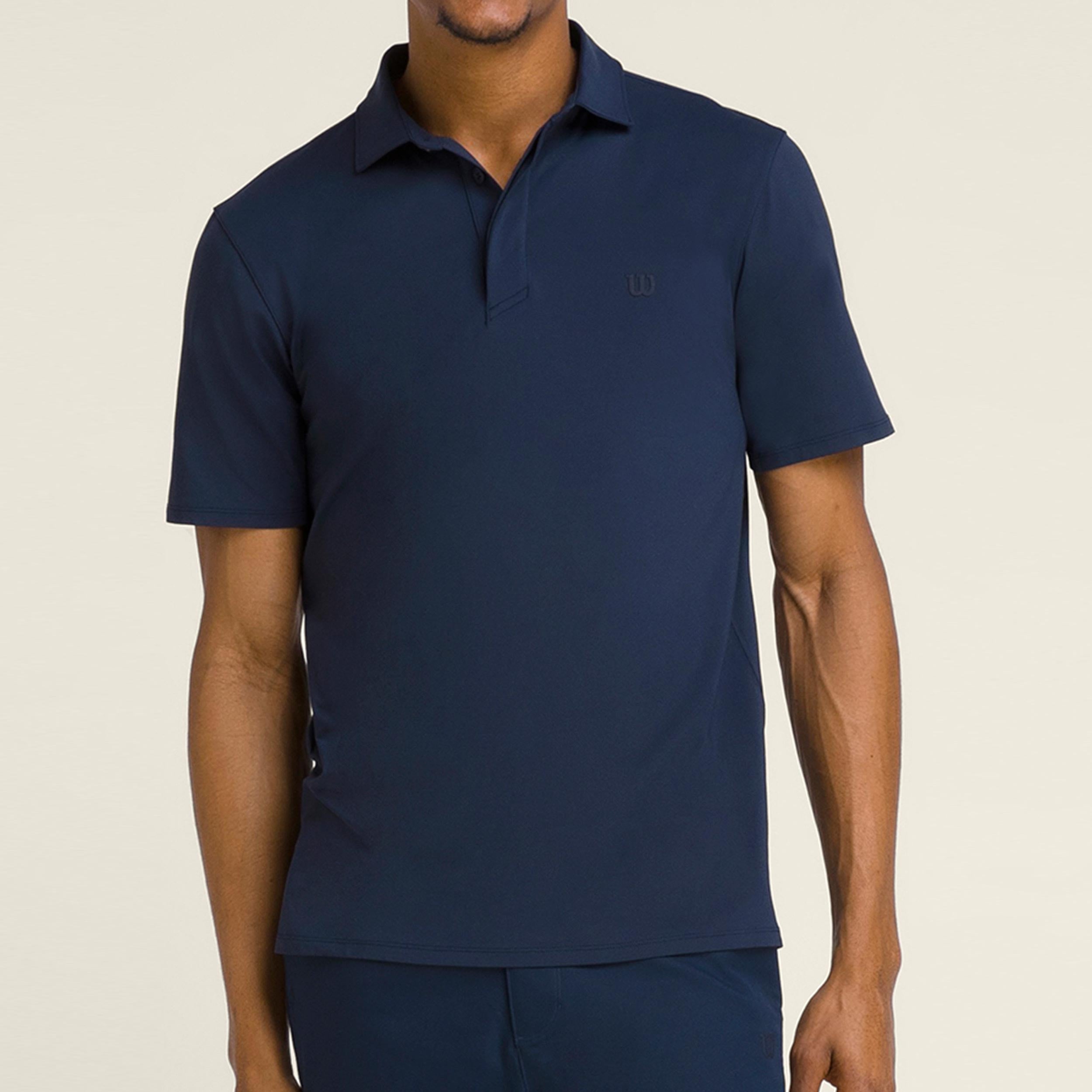 Wilson League Polo Men-Dark Blue