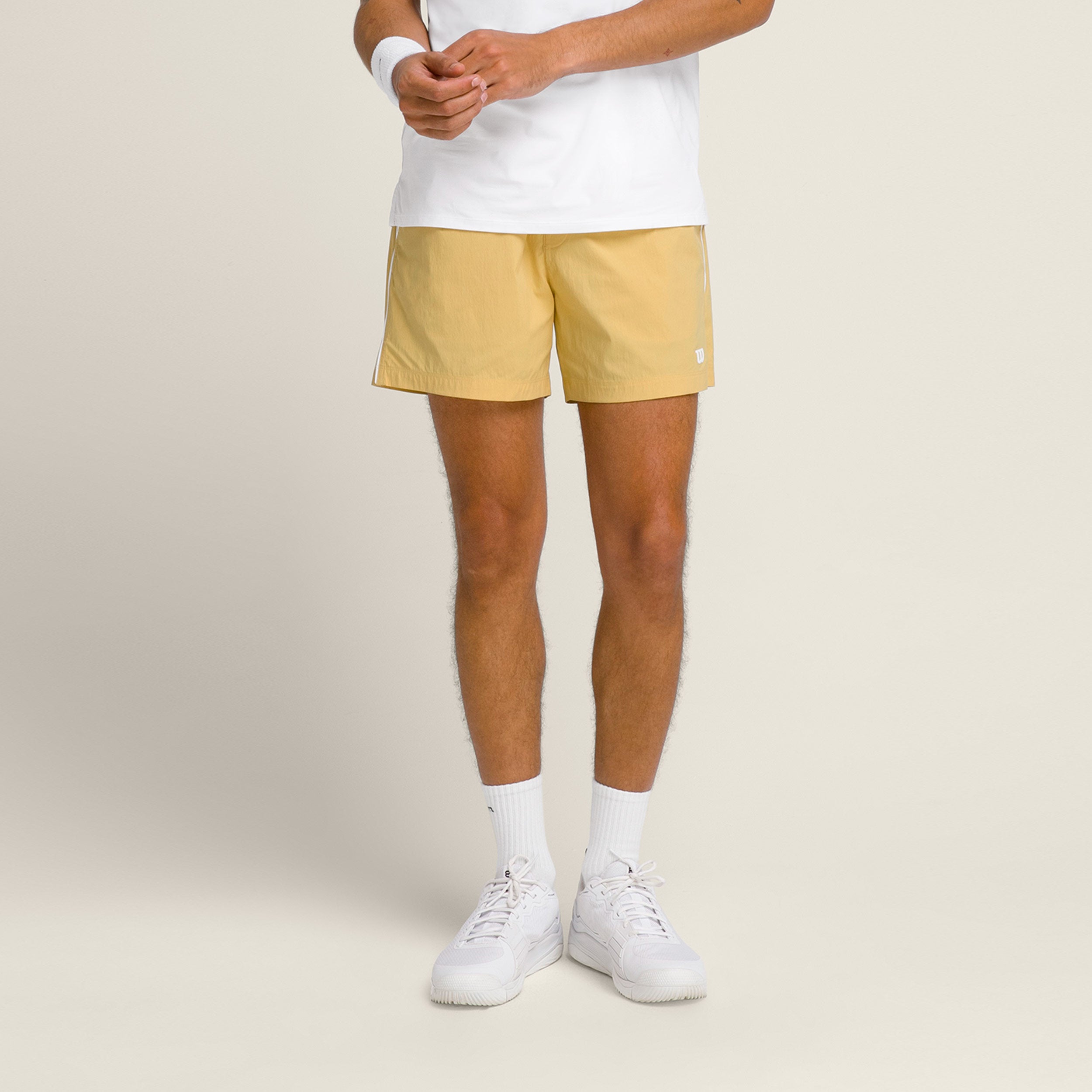 Wilson Volley Short 6in Shorts Men-Golden Yellow