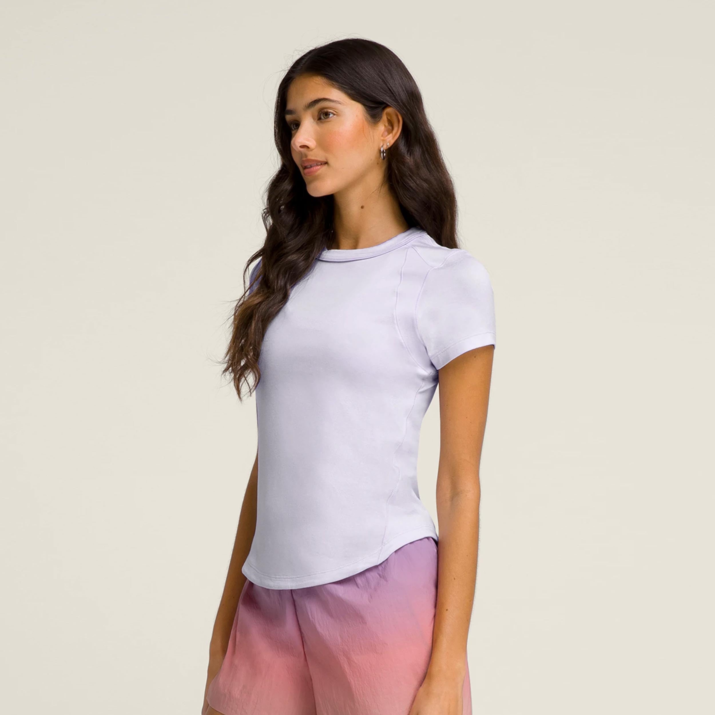 Wilson All Day T-Shirt Women-Violet