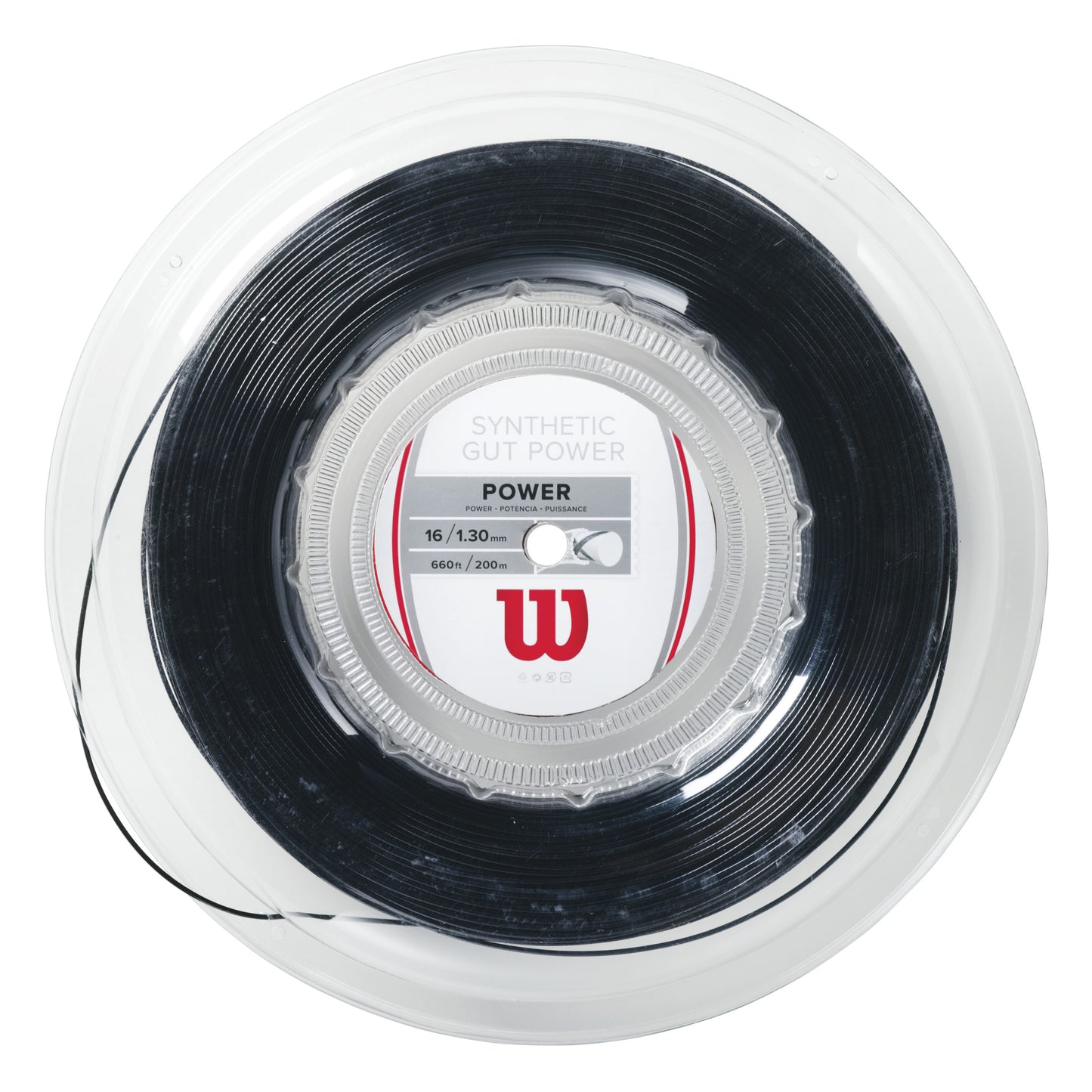 Wilson Synthetic Gut Power  Saitenset 12,2m - schwarz